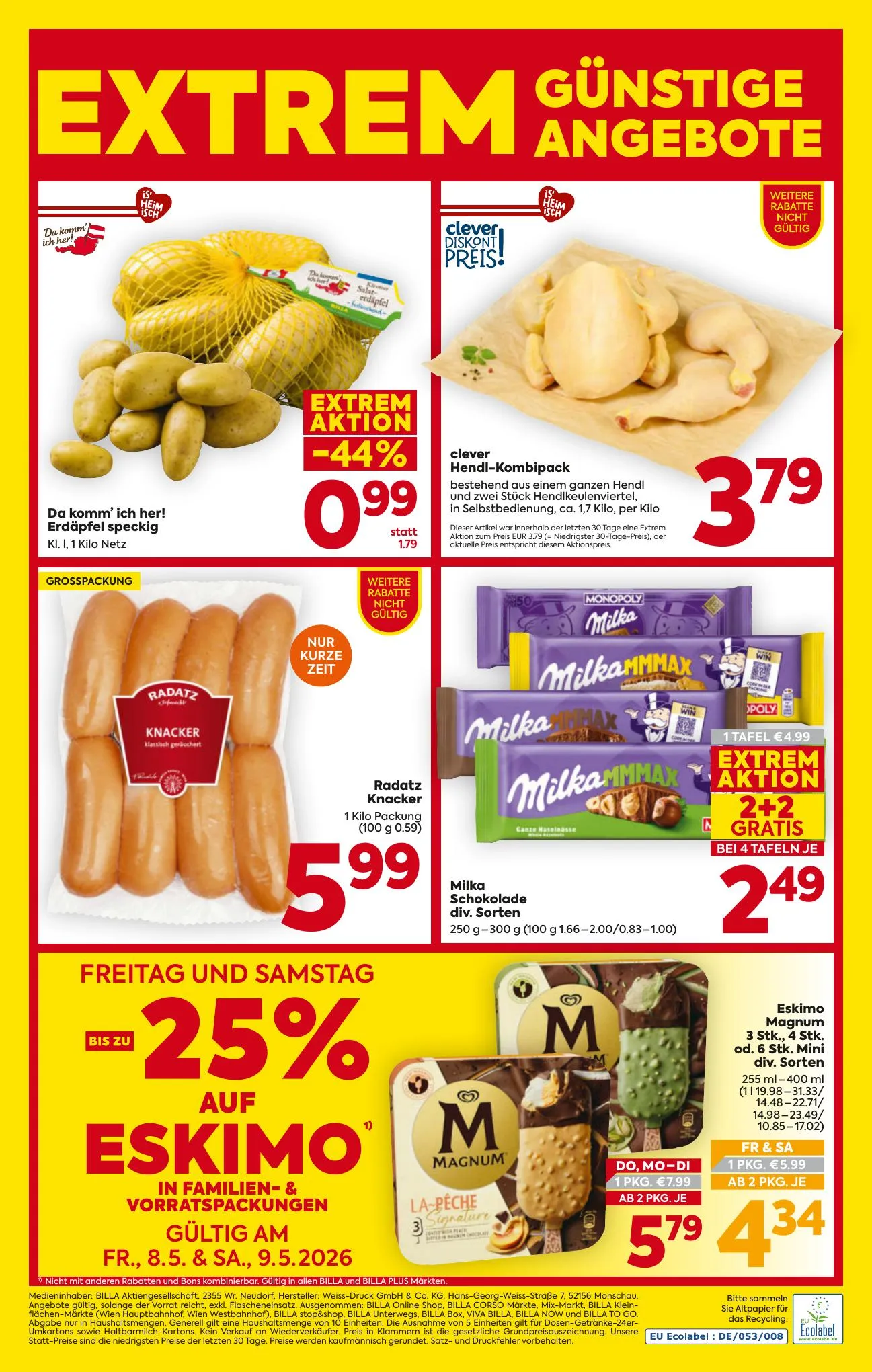 Billa akciós újság And Billa Plus Ausztria 05.07–05.12 – 20. oldal