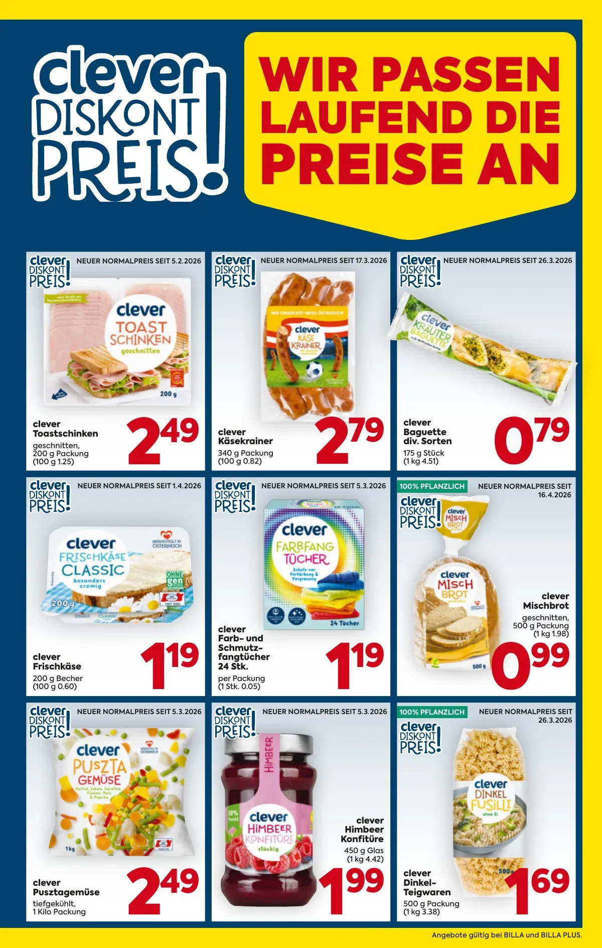 Billa akciós újság And Billa Plus Ausztria 05.07–05.12 – 3. oldal