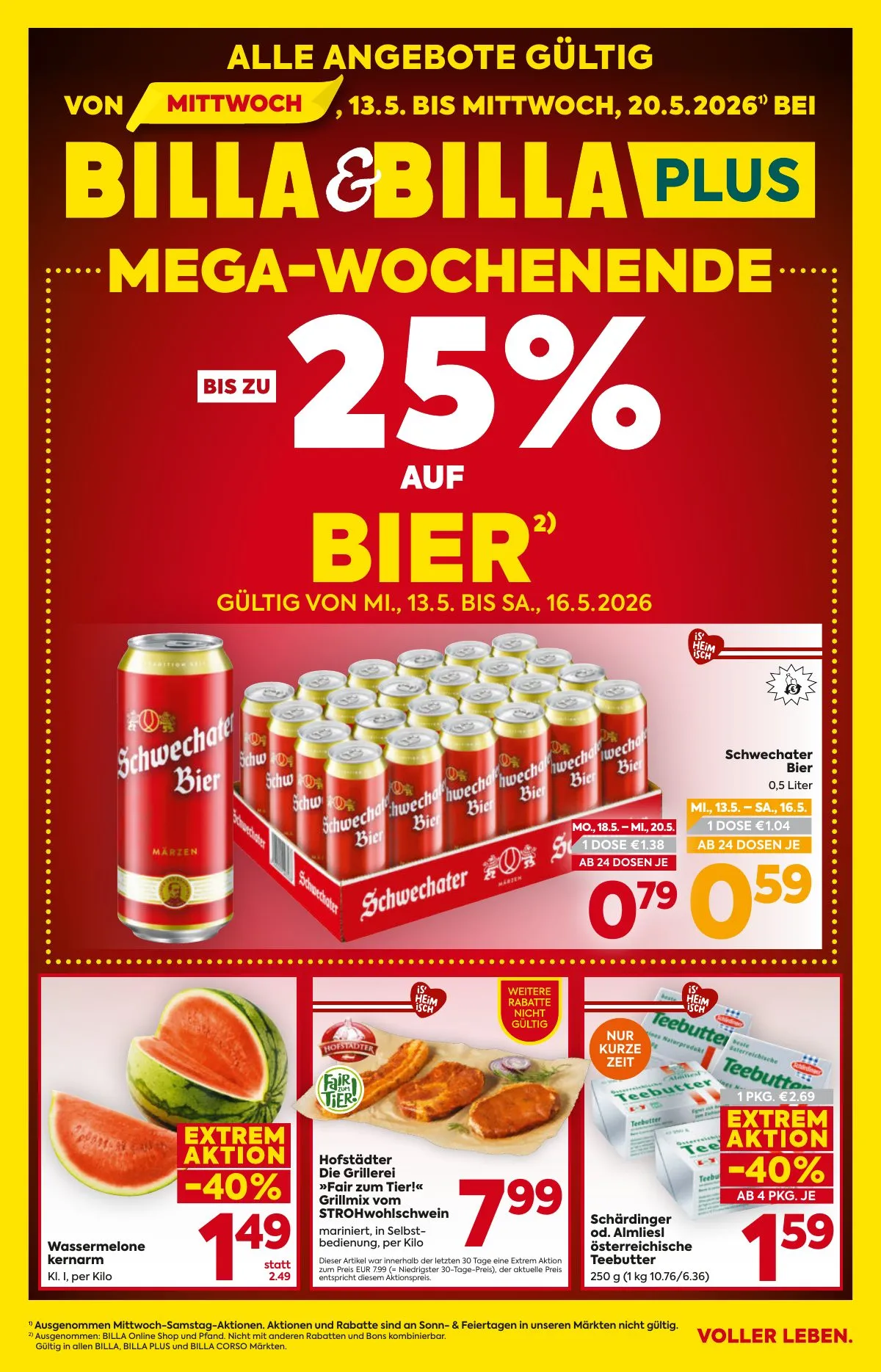 Billa akciós újság And Billa Plus Ausztria 05.13–05.20