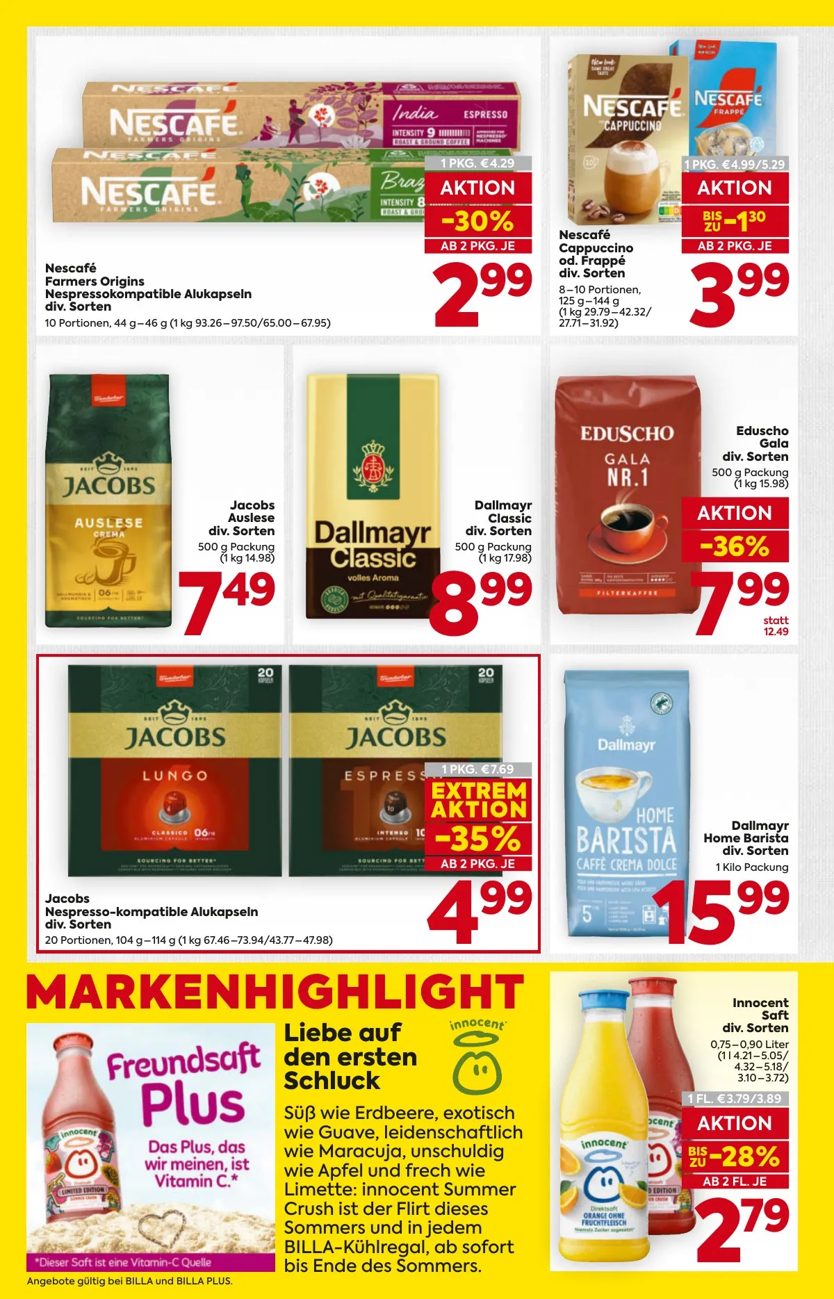 Billa akciós újság And Billa Plus Ausztria 05.13–05.20 – 16. oldal