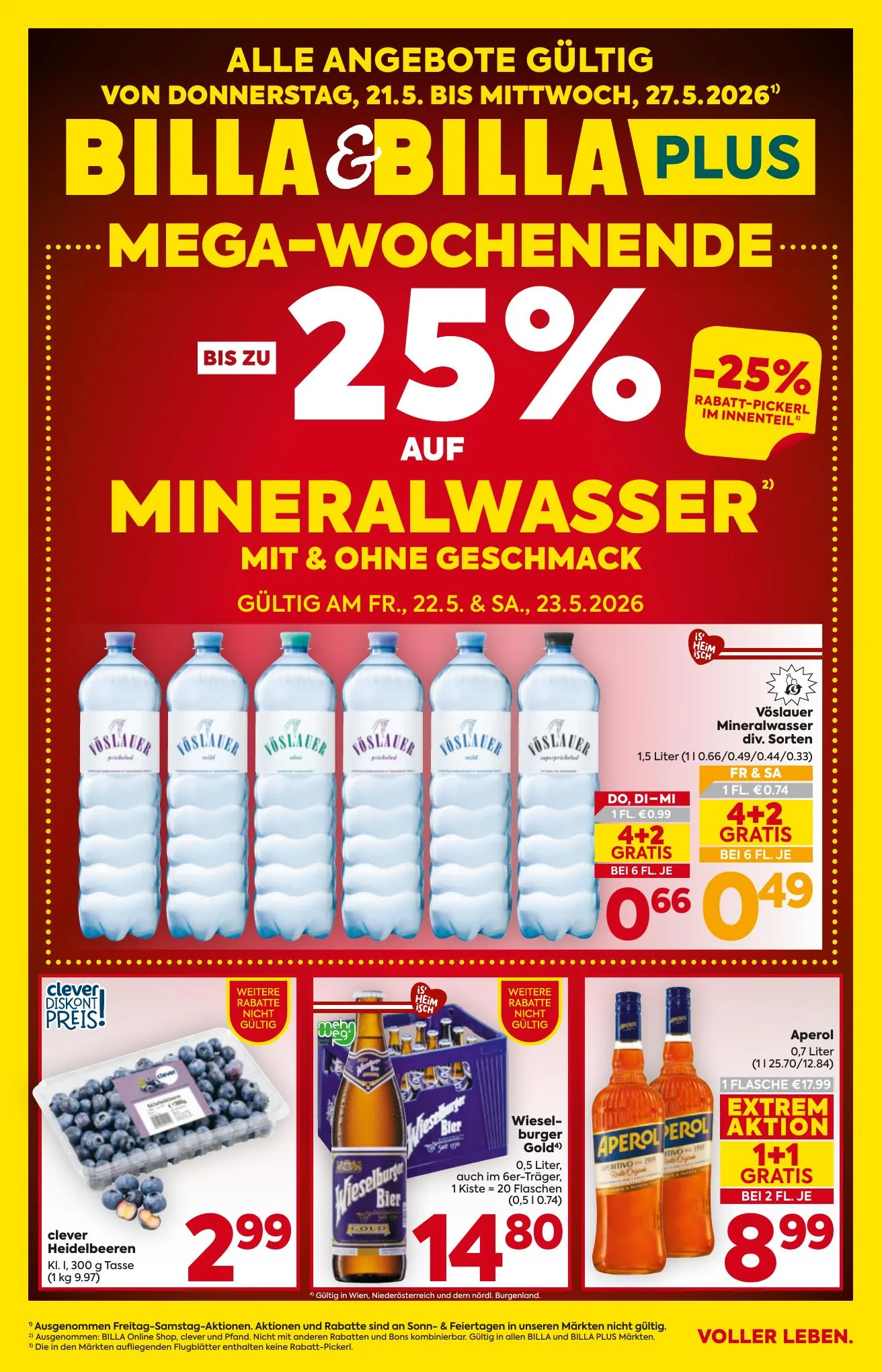 Billa akciós újság And Billa Plus Ausztria 05.21–05.27