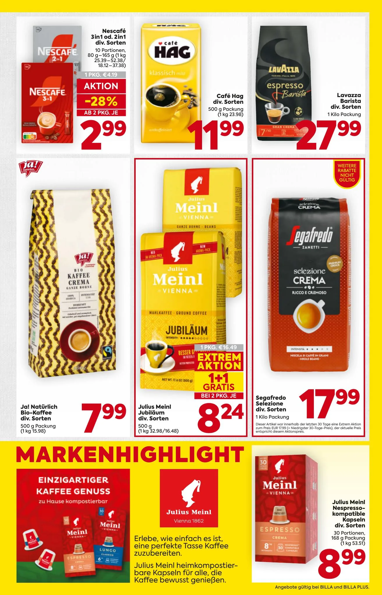 Billa akciós újság And Billa Plus Ausztria 05.21–05.27 – 11. oldal