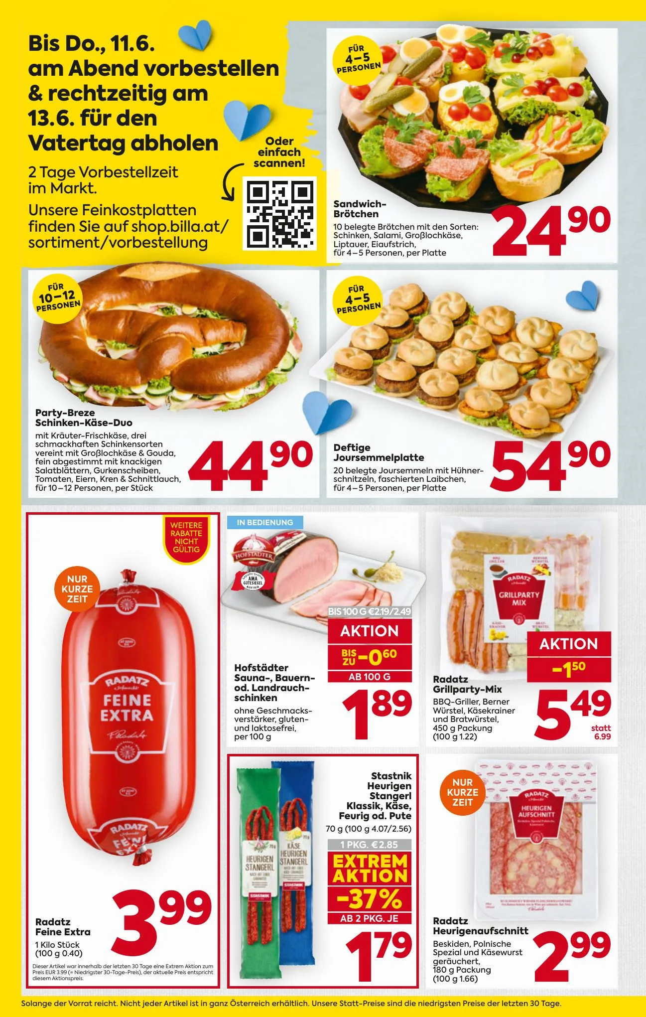 Billa akciós újság And Billa Plus Ausztria 06.03–06.10 – 6. oldal
