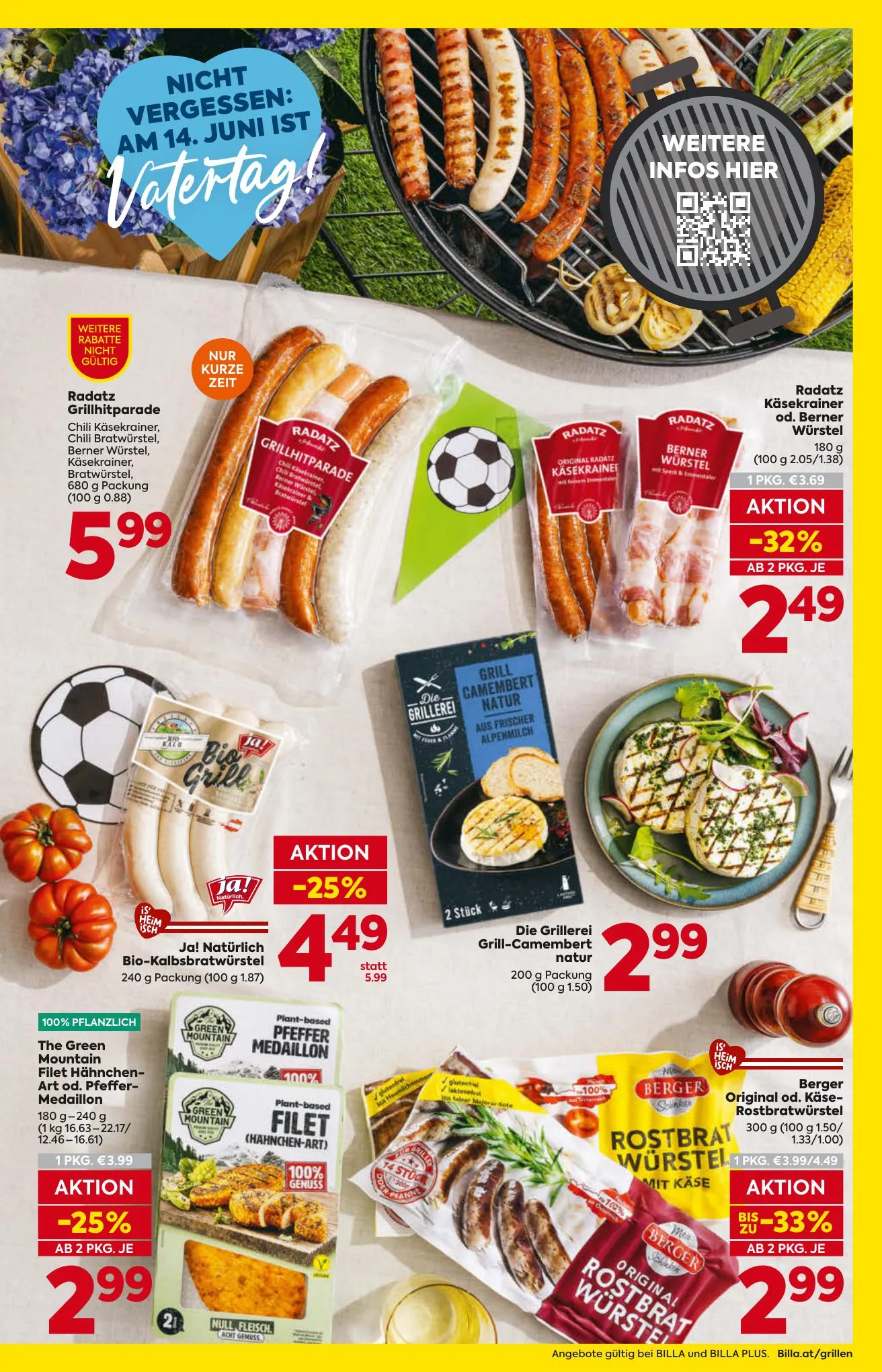 Billa akciós újság And Billa Plus Ausztria 06.11–06.17 – 3. oldal