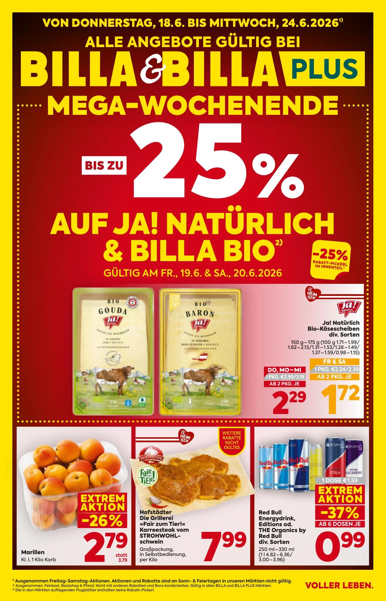 Billa akciós újság And Billa Plus Ausztria 06.18–06.24