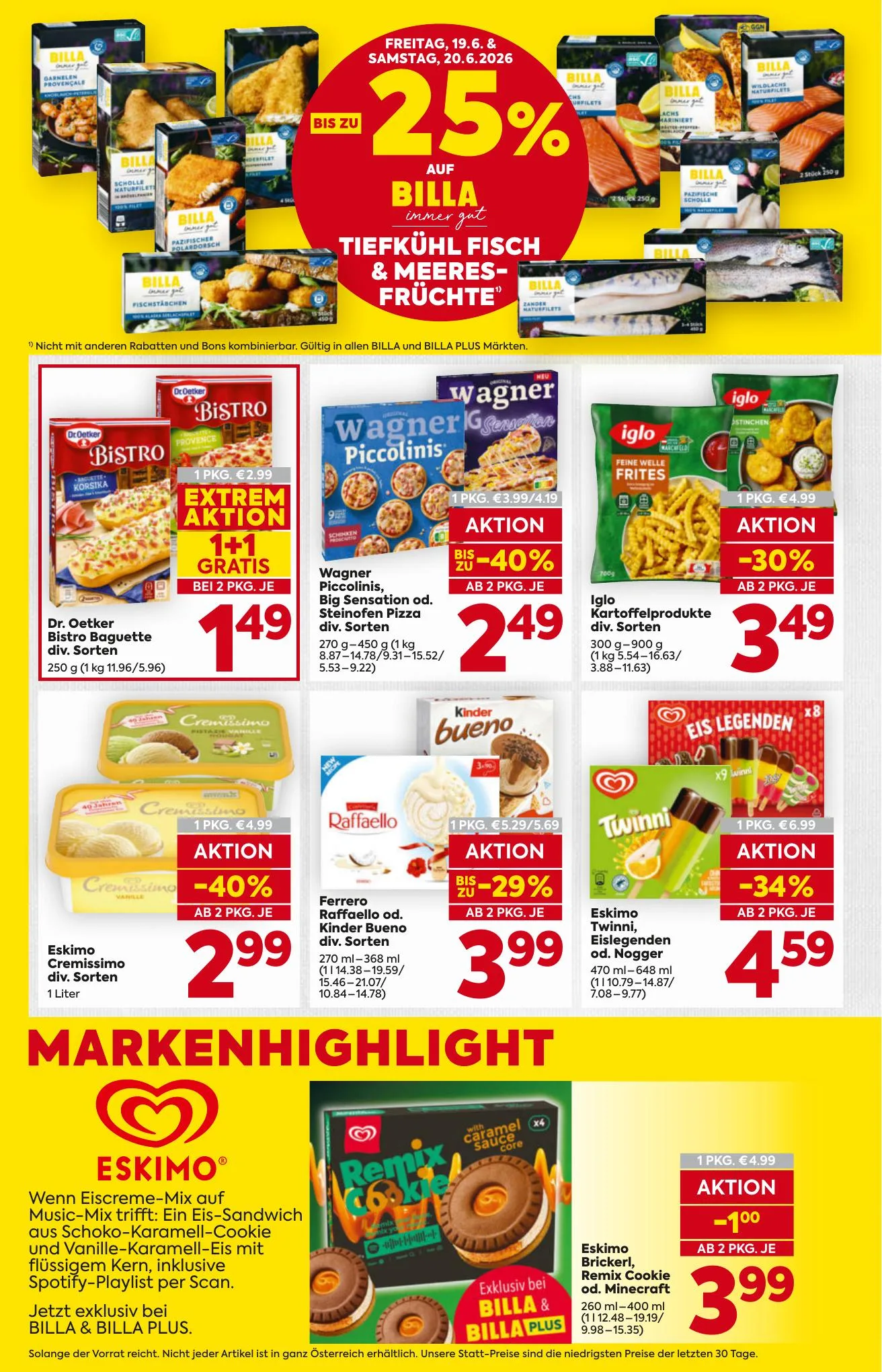Billa akciós újság And Billa Plus Ausztria 06.18–06.24 – 10. oldal