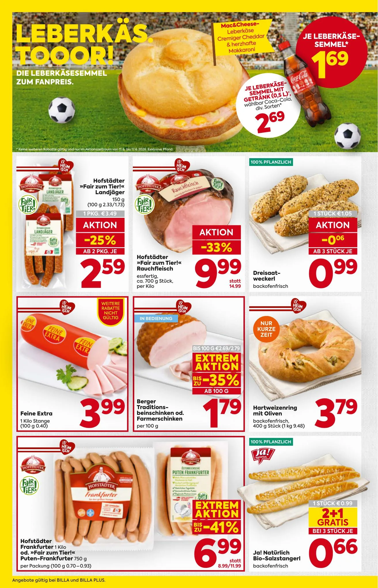 Billa akciós újság And Billa Plus Ausztria 06.18–06.24 – 6. oldal