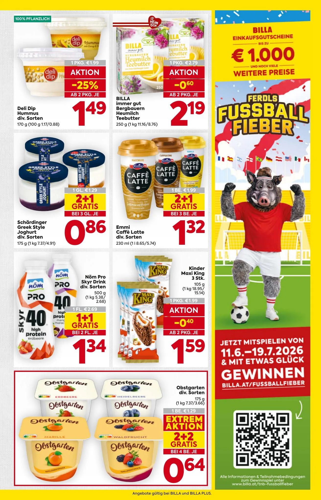 Billa akciós újság And Billa Plus Ausztria 06.18–06.24 – 9. oldal