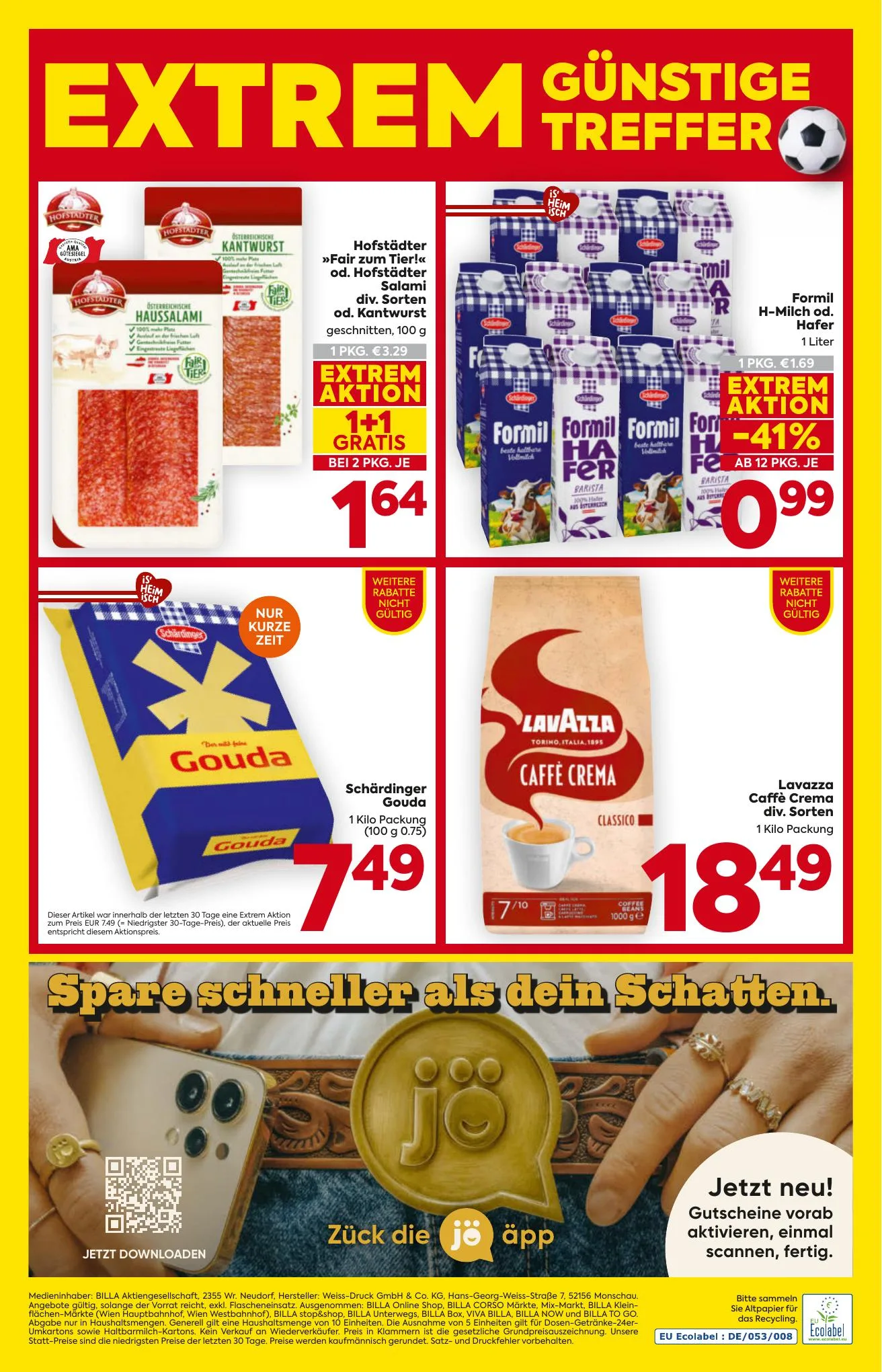 Billa akciós újság And Billa Plus Ausztria 06.25–06.30 – 16. oldal