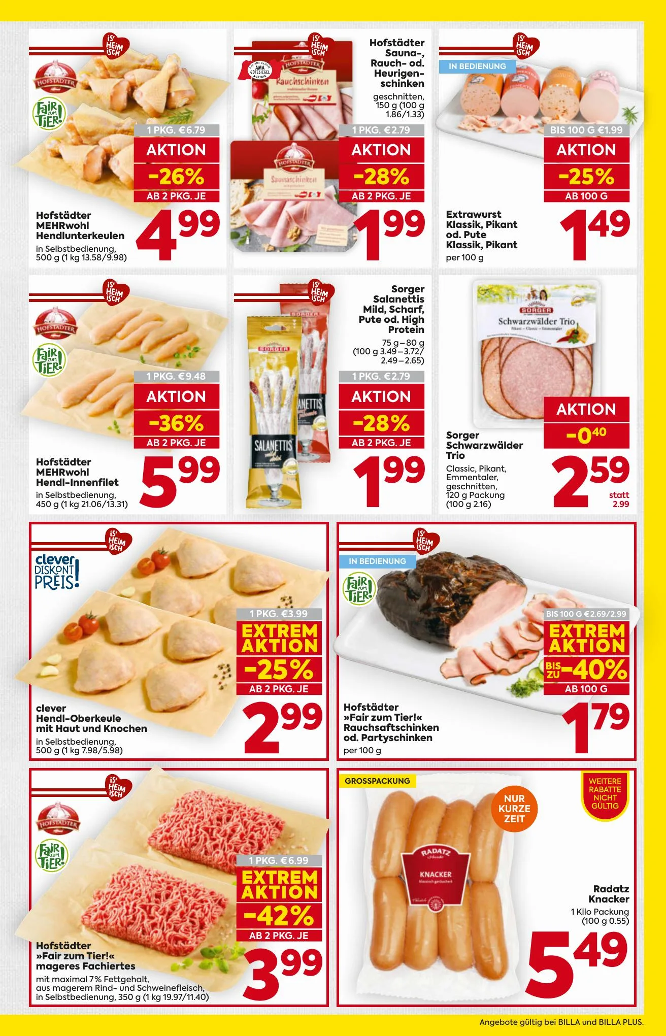 Billa akciós újság And Billa Plus Ausztria 06.25–06.30 – 7. oldal