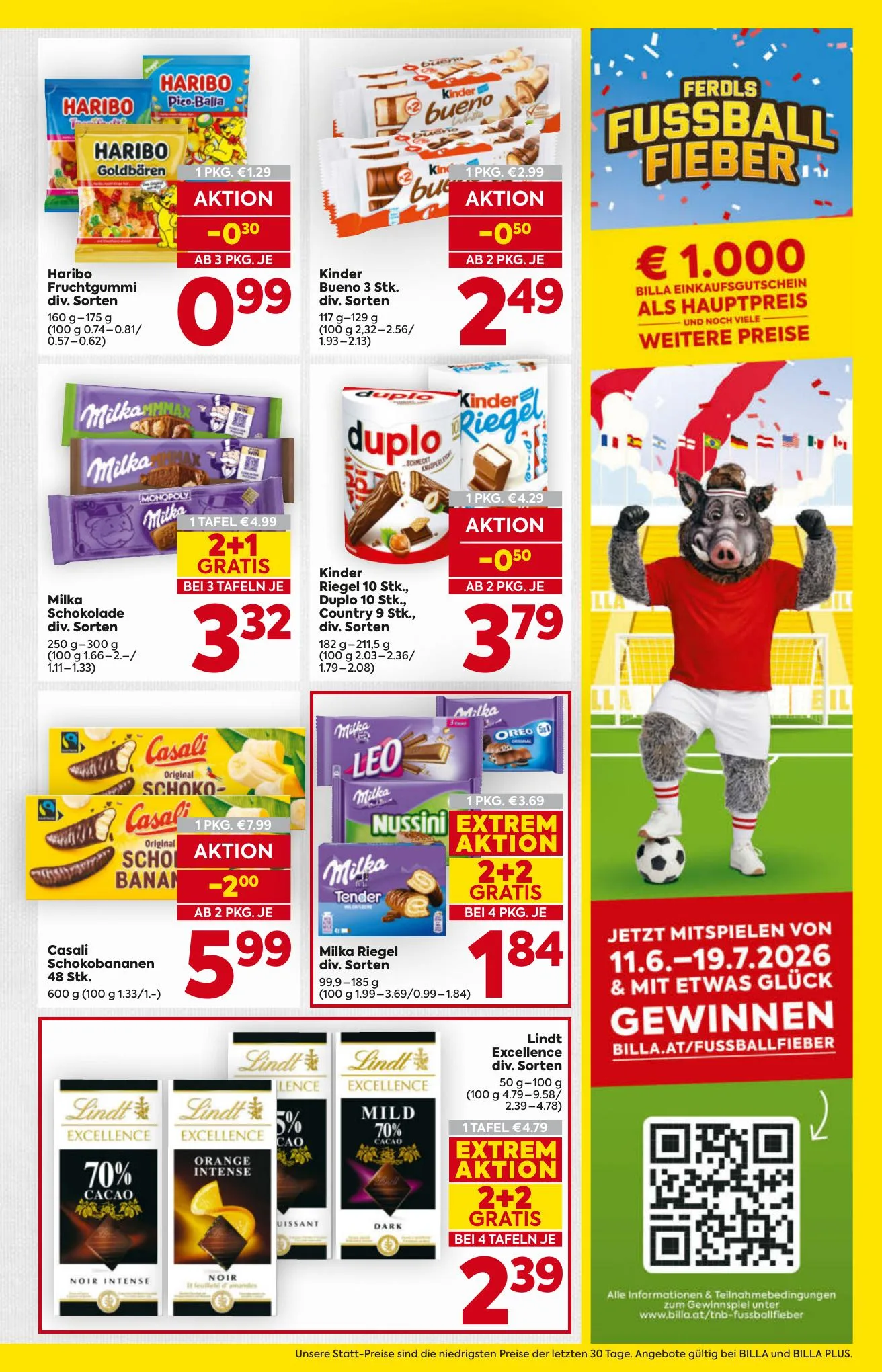 Billa akciós újság And Billa Plus Ausztria 07.01–07.08 – 11. oldal
