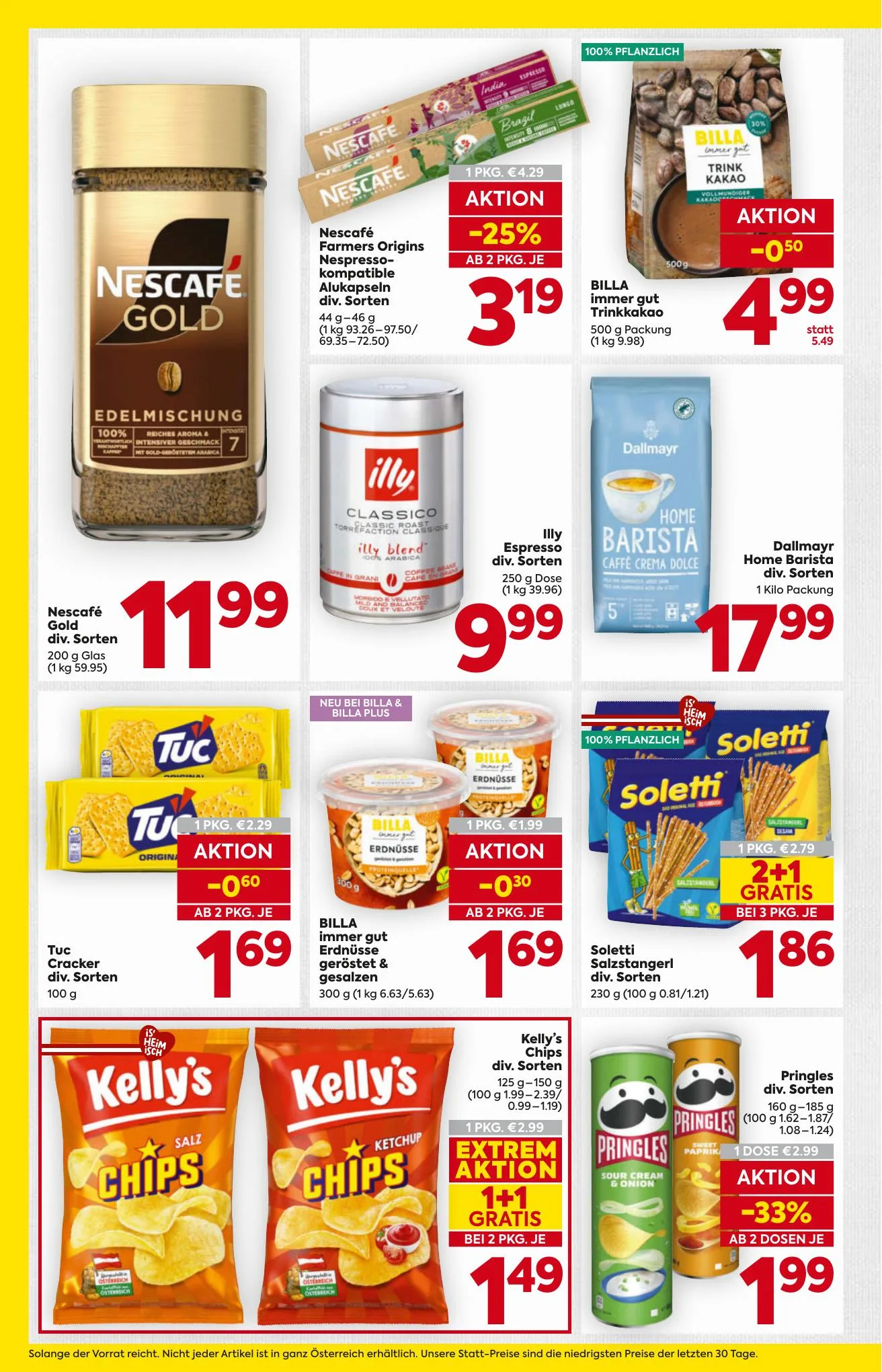 Billa akciós újság And Billa Plus Ausztria 07.01–07.08 – 12. oldal
