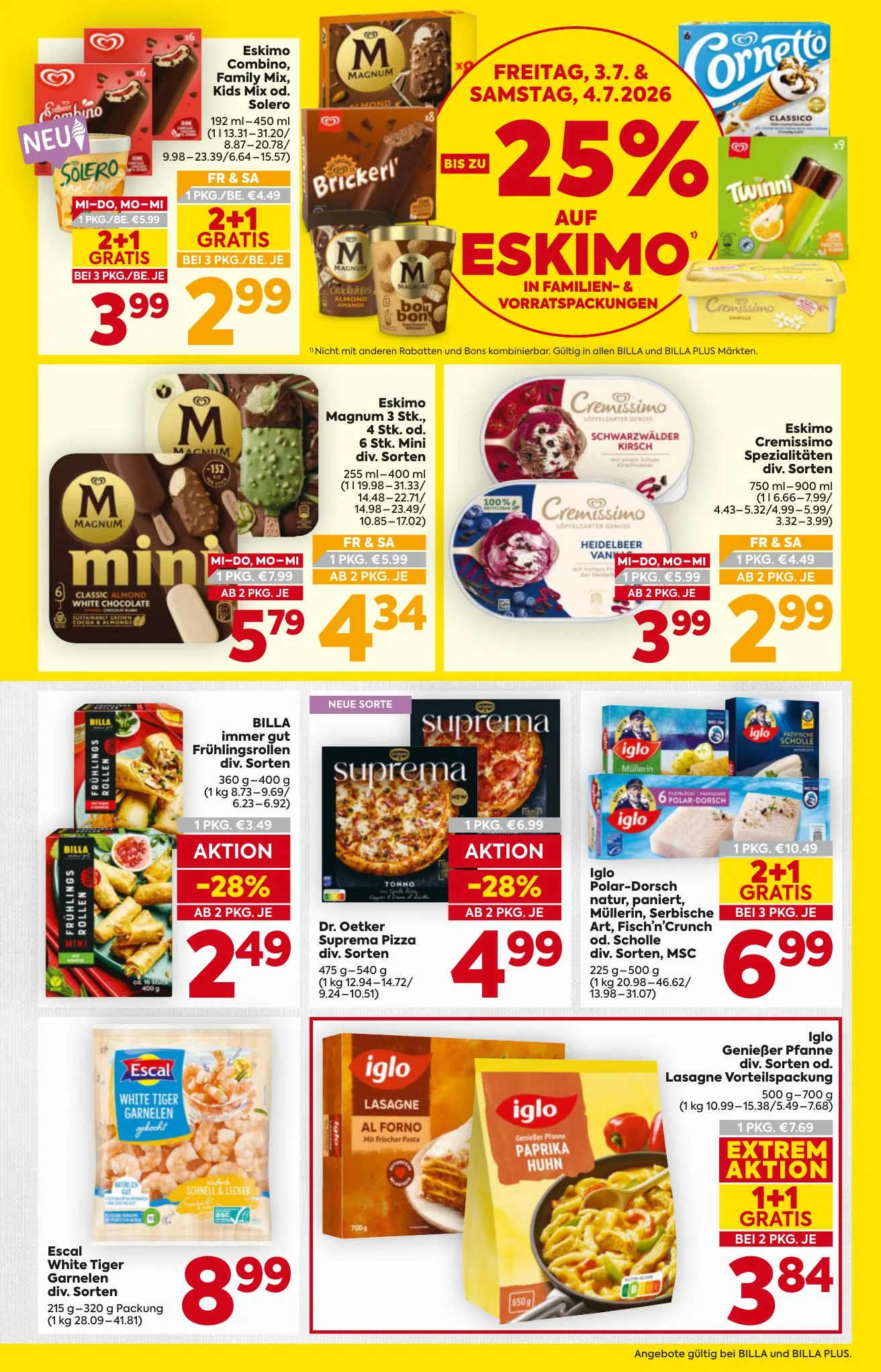 Billa akciós újság And Billa Plus Ausztria 07.01–07.08 – 13. oldal