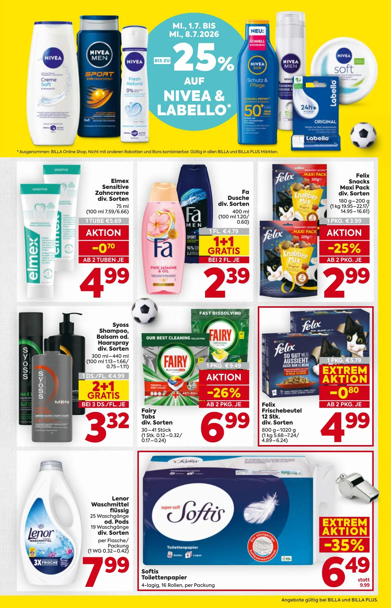 Billa akciós újság And Billa Plus Ausztria 07.01–07.08 – 15. oldal