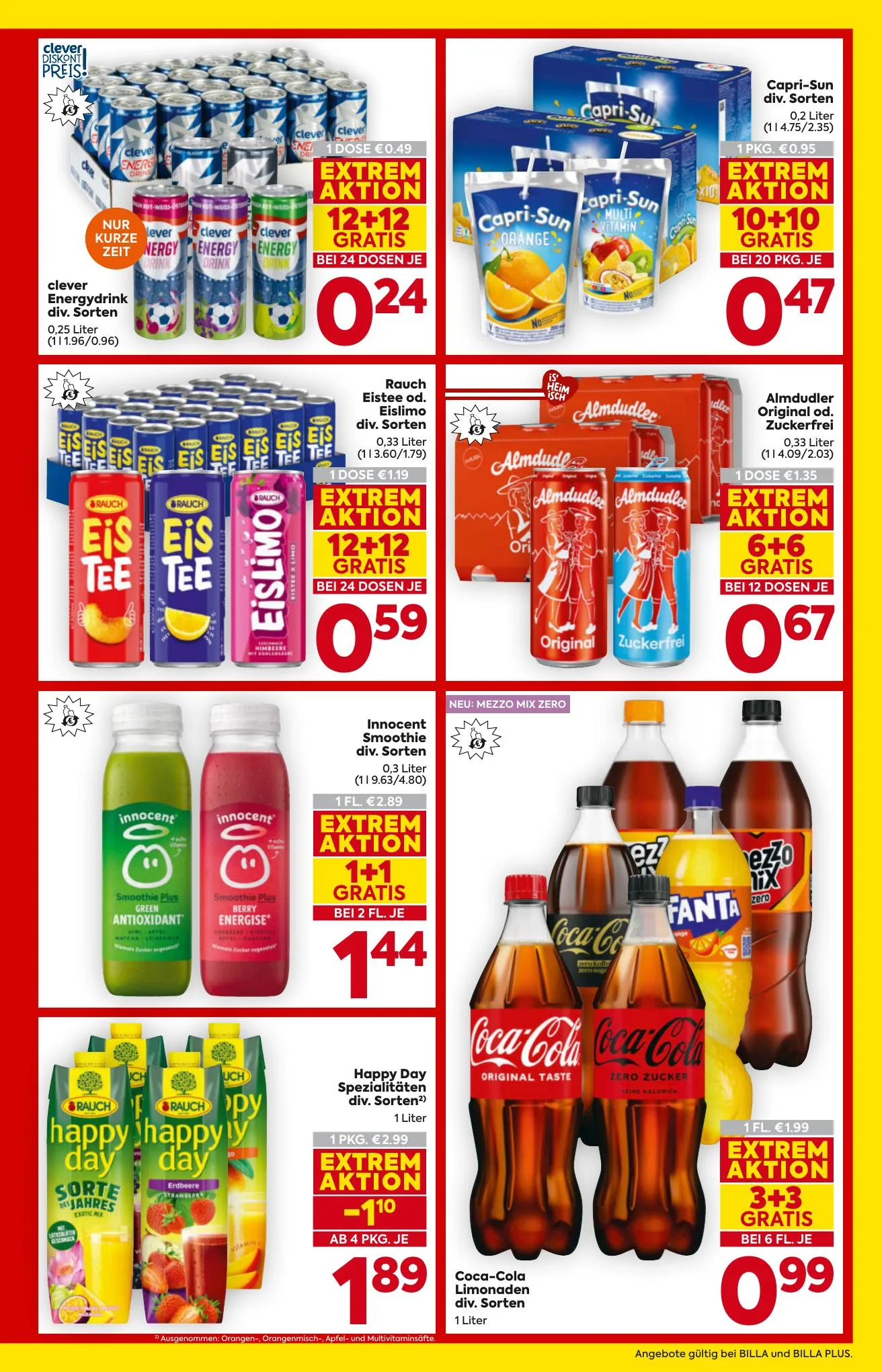 Billa akciós újság And Billa Plus Ausztria 07.01–07.08 – 3. oldal