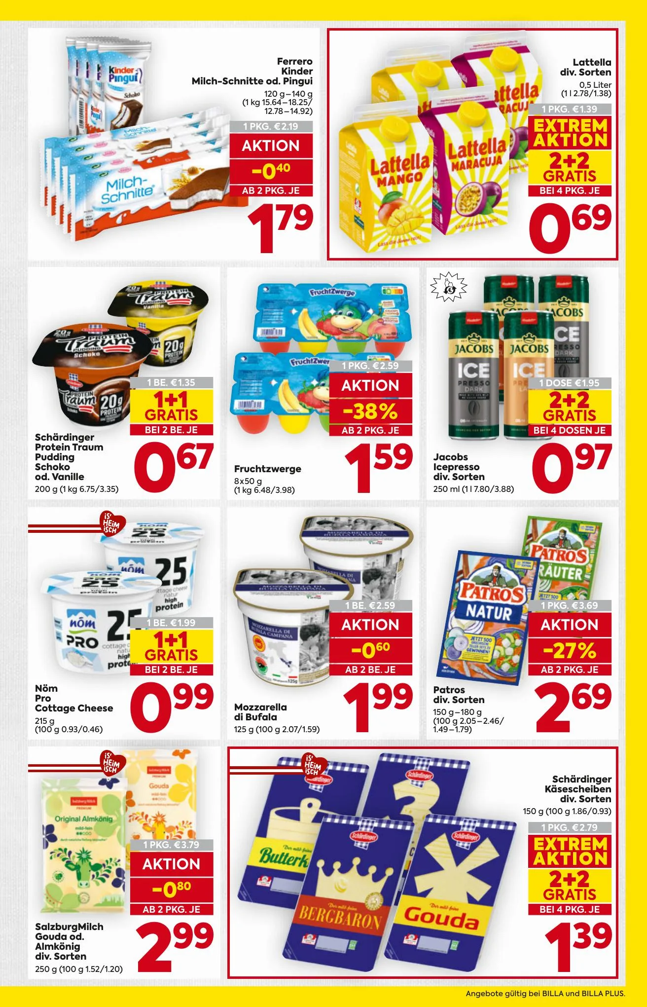 Billa akciós újság And Billa Plus Ausztria 07.01–07.08 – 9. oldal