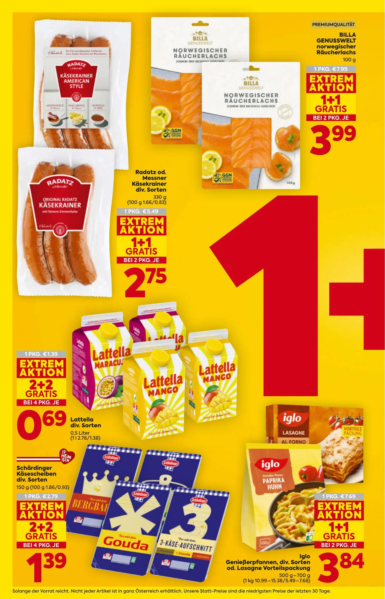Billa akciós újság And Billa Plus Ausztria 07.09–07.15 – 6. oldal