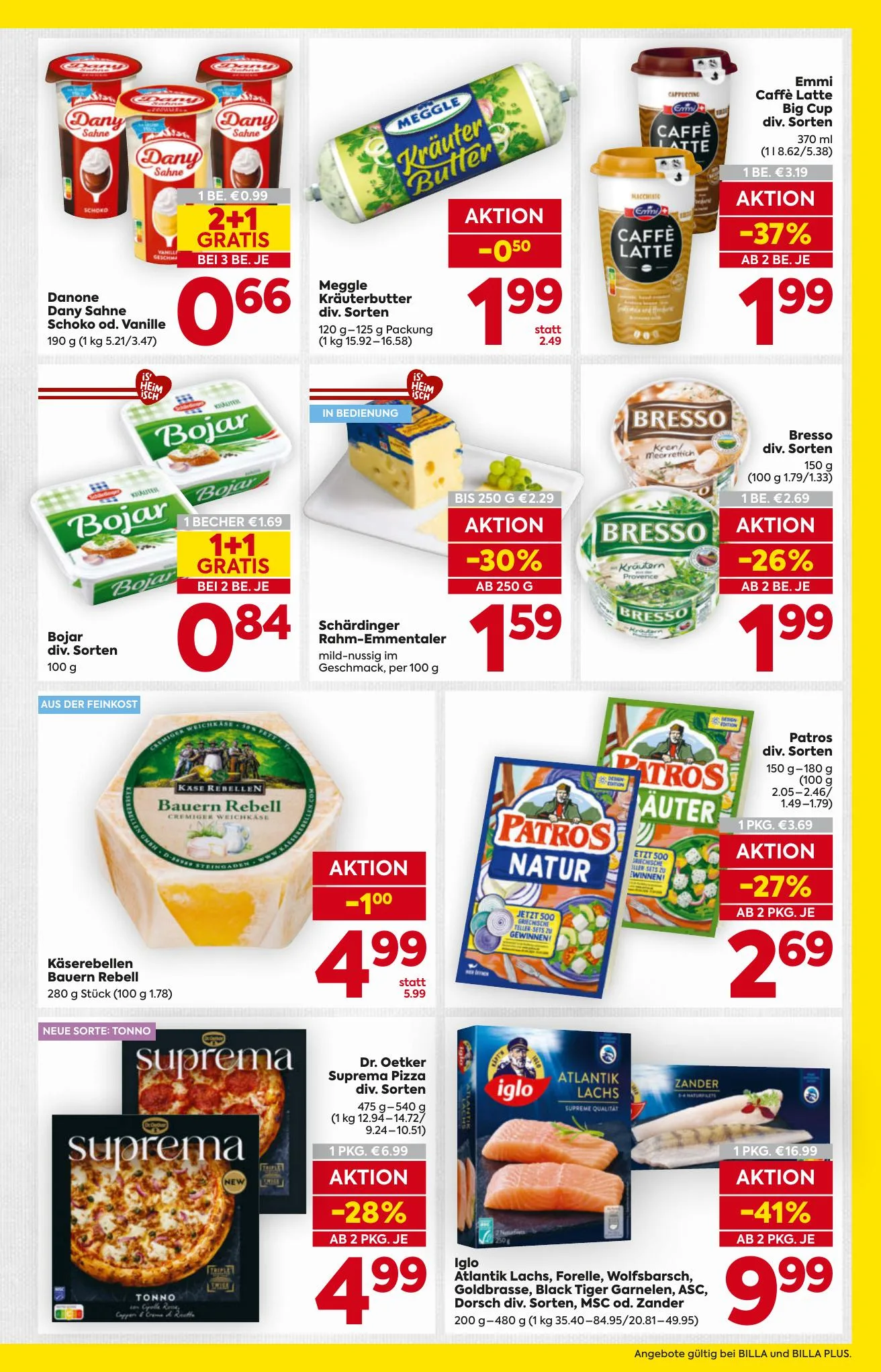 Billa akciós újság And Billa Plus Ausztria 07.09–07.15 – 9. oldal