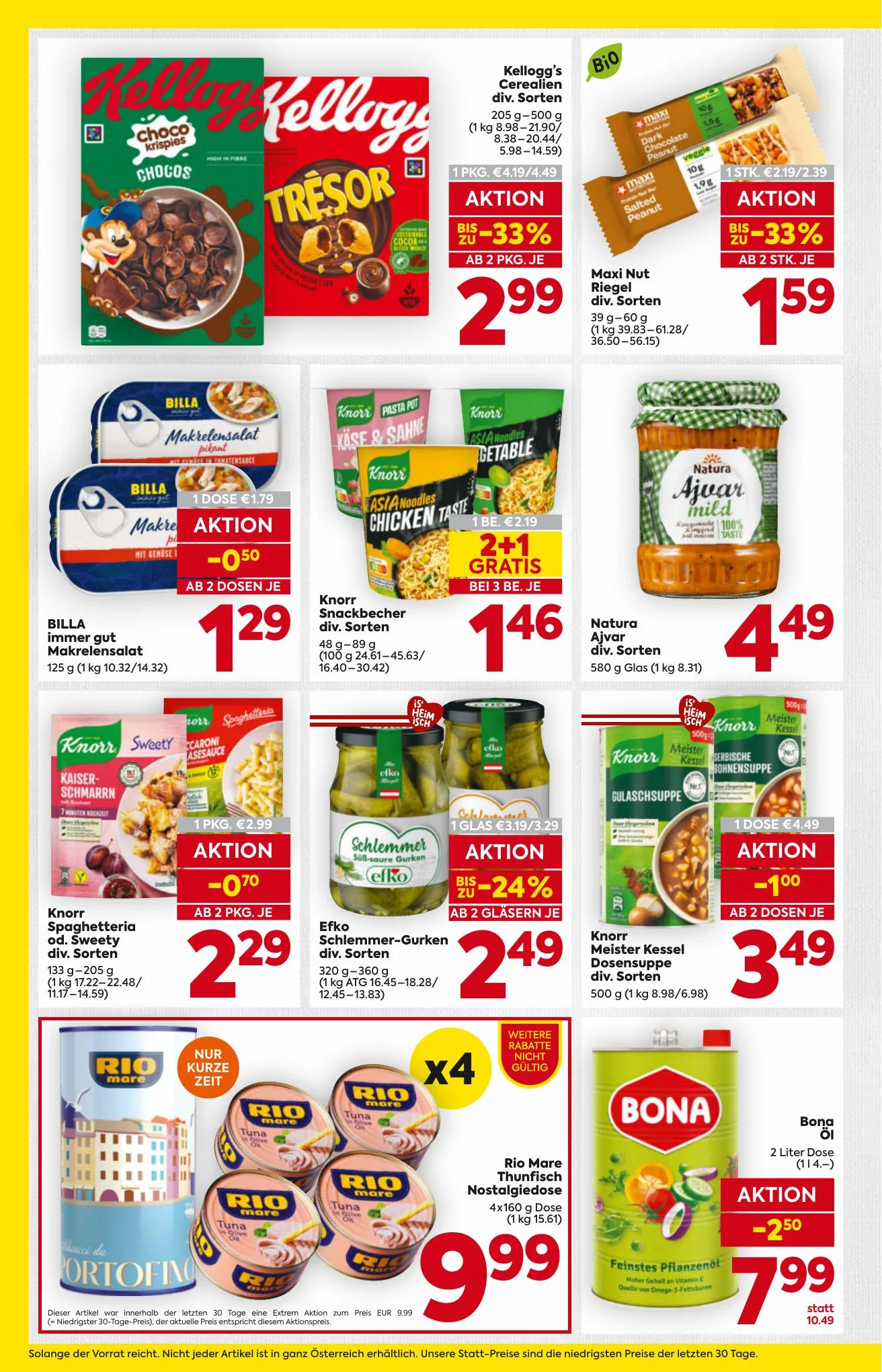 Billa akciós újság And Billa Plus Ausztria 07.16–07.22 – 10. oldal