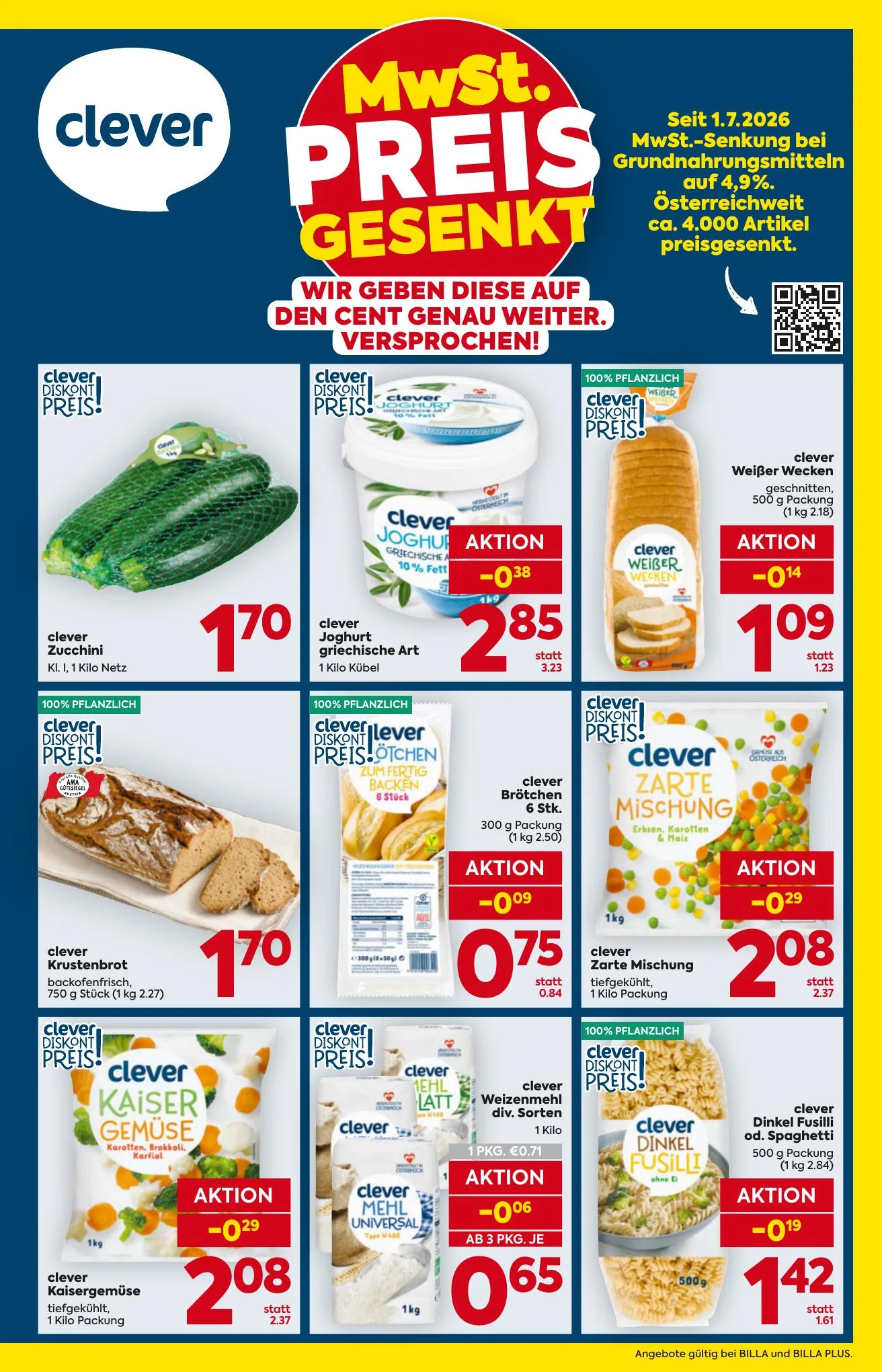 Billa akciós újság And Billa Plus Ausztria 07.16–07.22 – 3. oldal