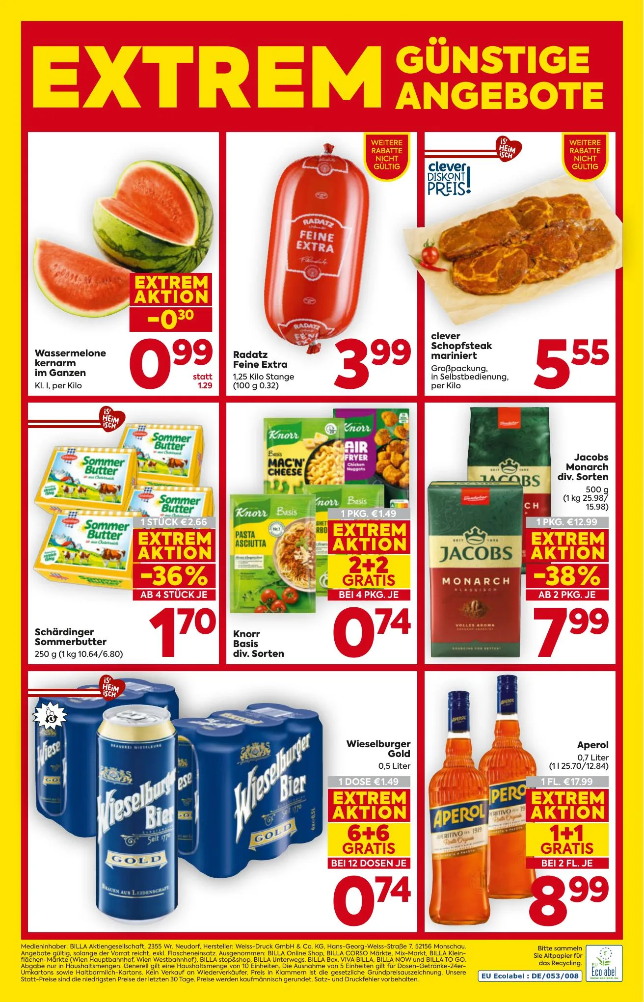 Billa akciós újság And Billa Plus Ausztria 07.23–07.29 – 16. oldal