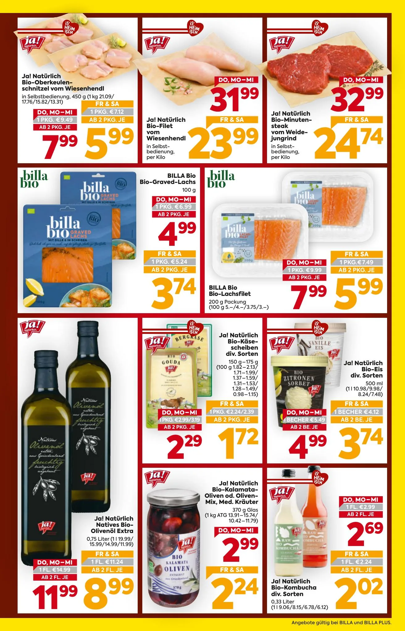 Billa akciós újság And Billa Plus Ausztria 07.30–08.05 – 3. oldal