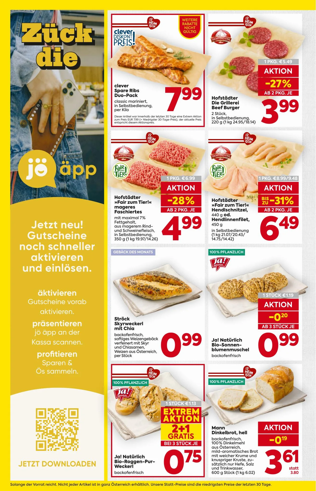 Billa akciós újság And Billa Plus Ausztria 07.30–08.05 – 6. oldal