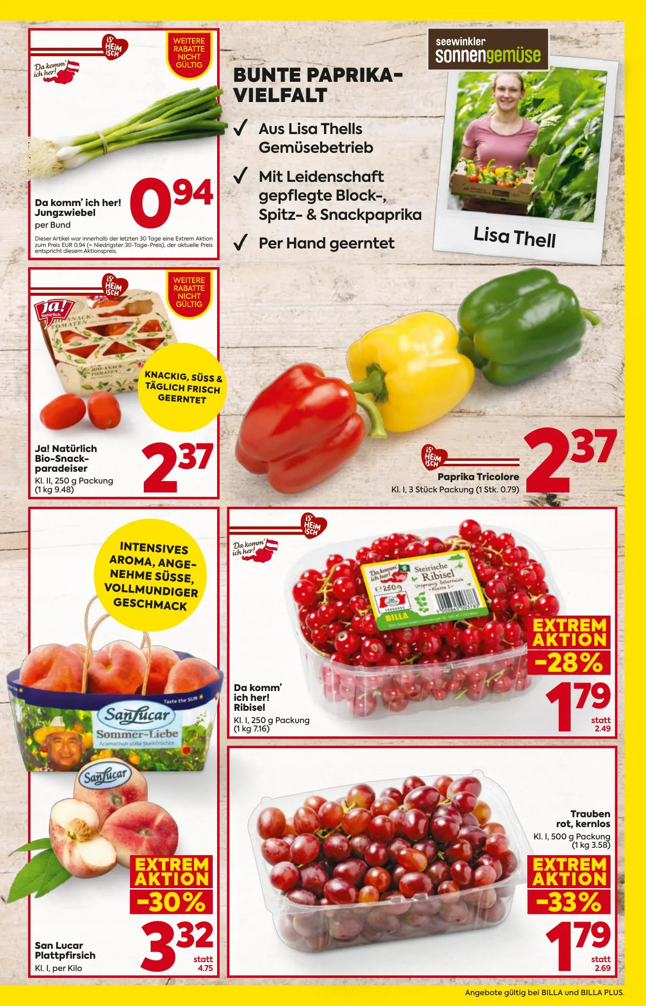 Billa akciós újság And Billa Plus Ausztria 08.06–08.12 – 5. oldal