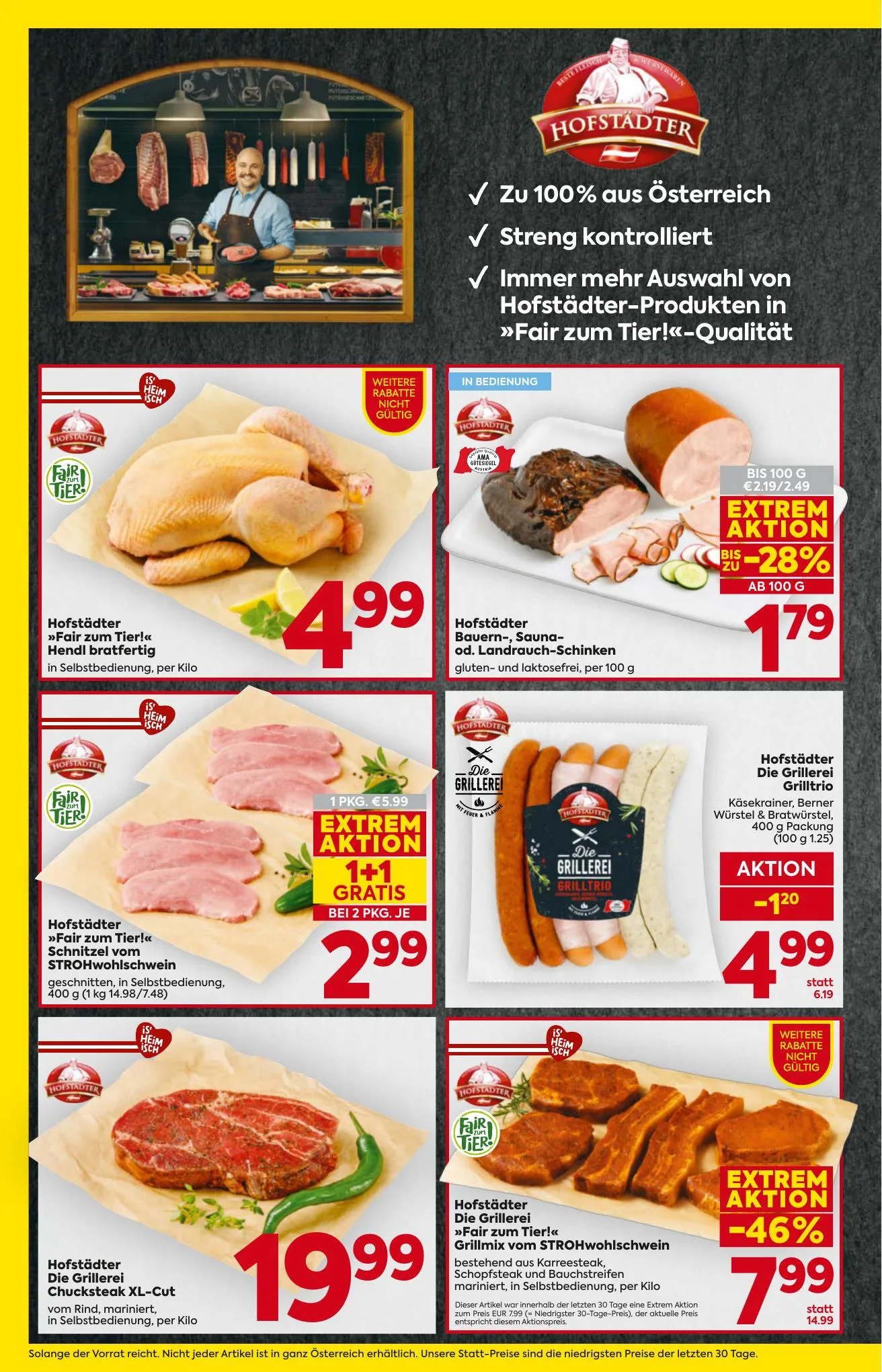 Billa akciós újság And Billa Plus Ausztria 08.06–08.12 – 6. oldal