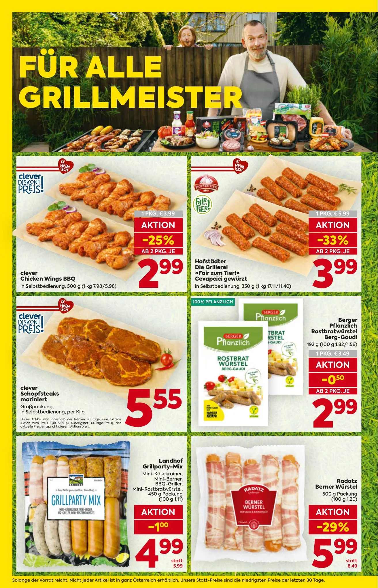 Billa akciós újság And Billa Plus Ausztria 08.13–08.19 – 4. oldal