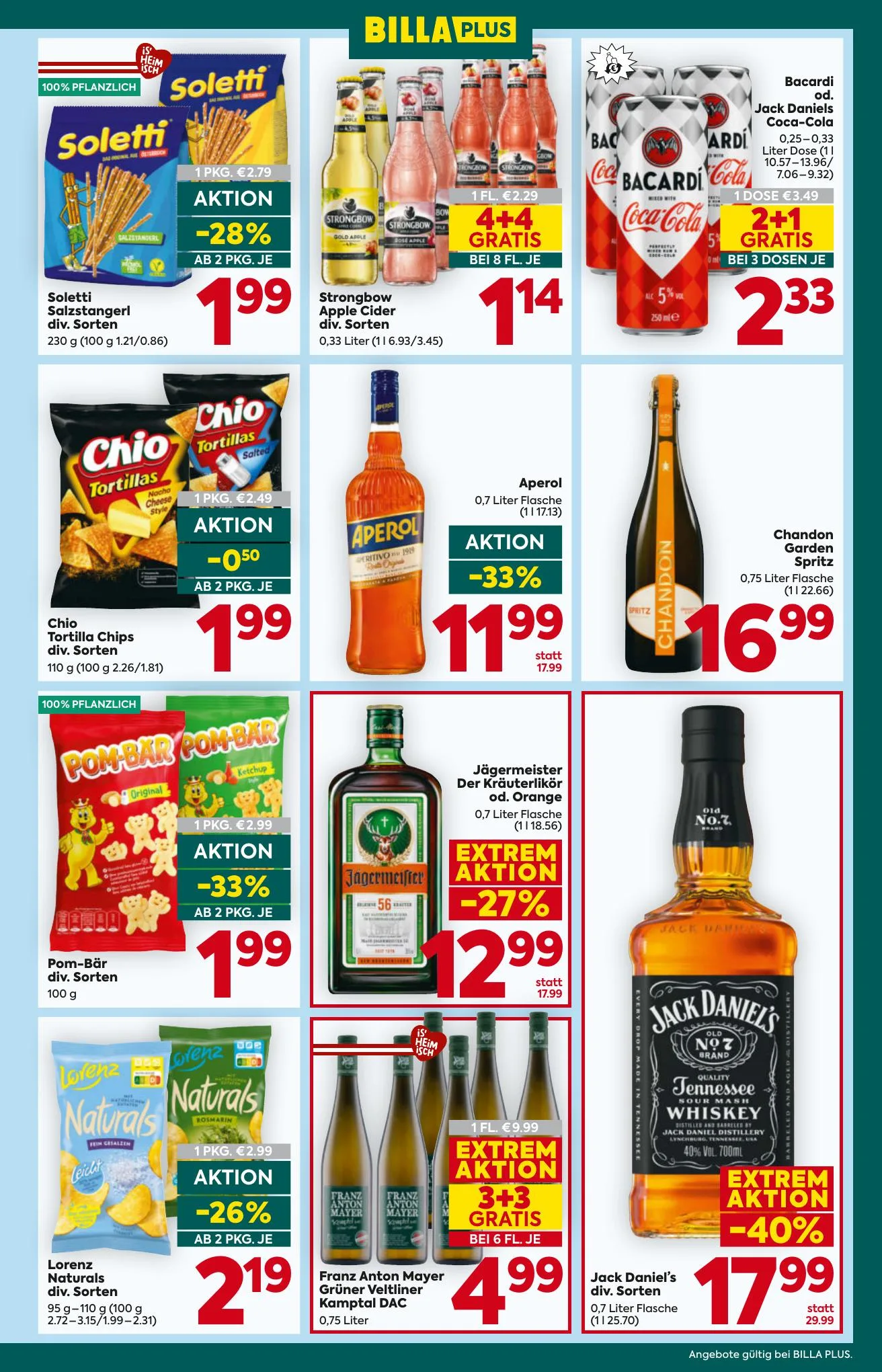 Billa akciós újság Ausztria Plus 09.10–09.16 – 15. oldal