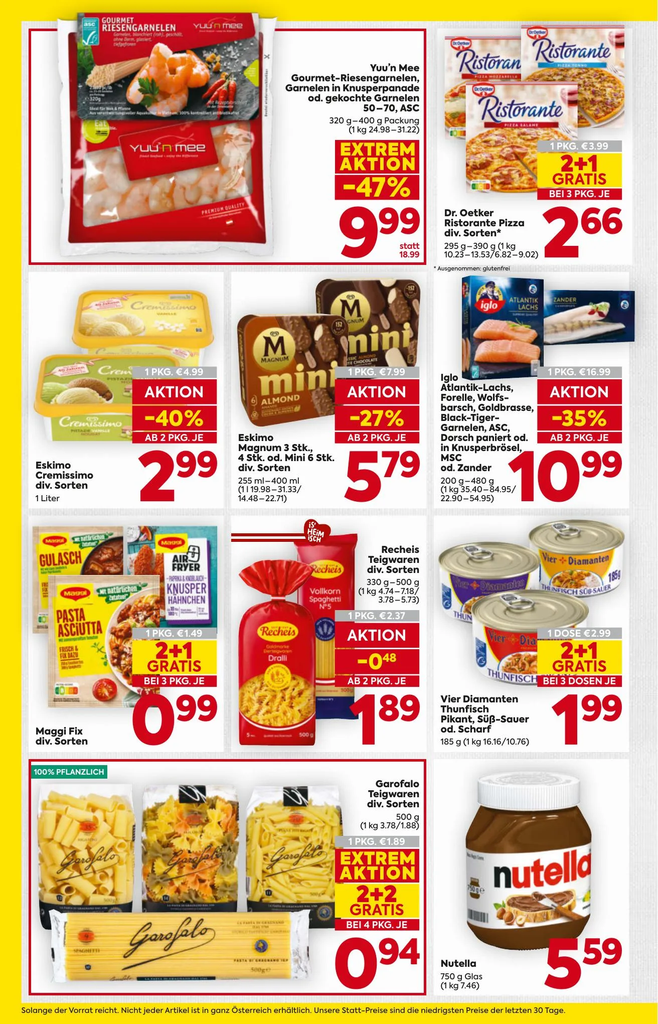 Billa akciós újság Ausztria 09.10–09.16 – 12. oldal