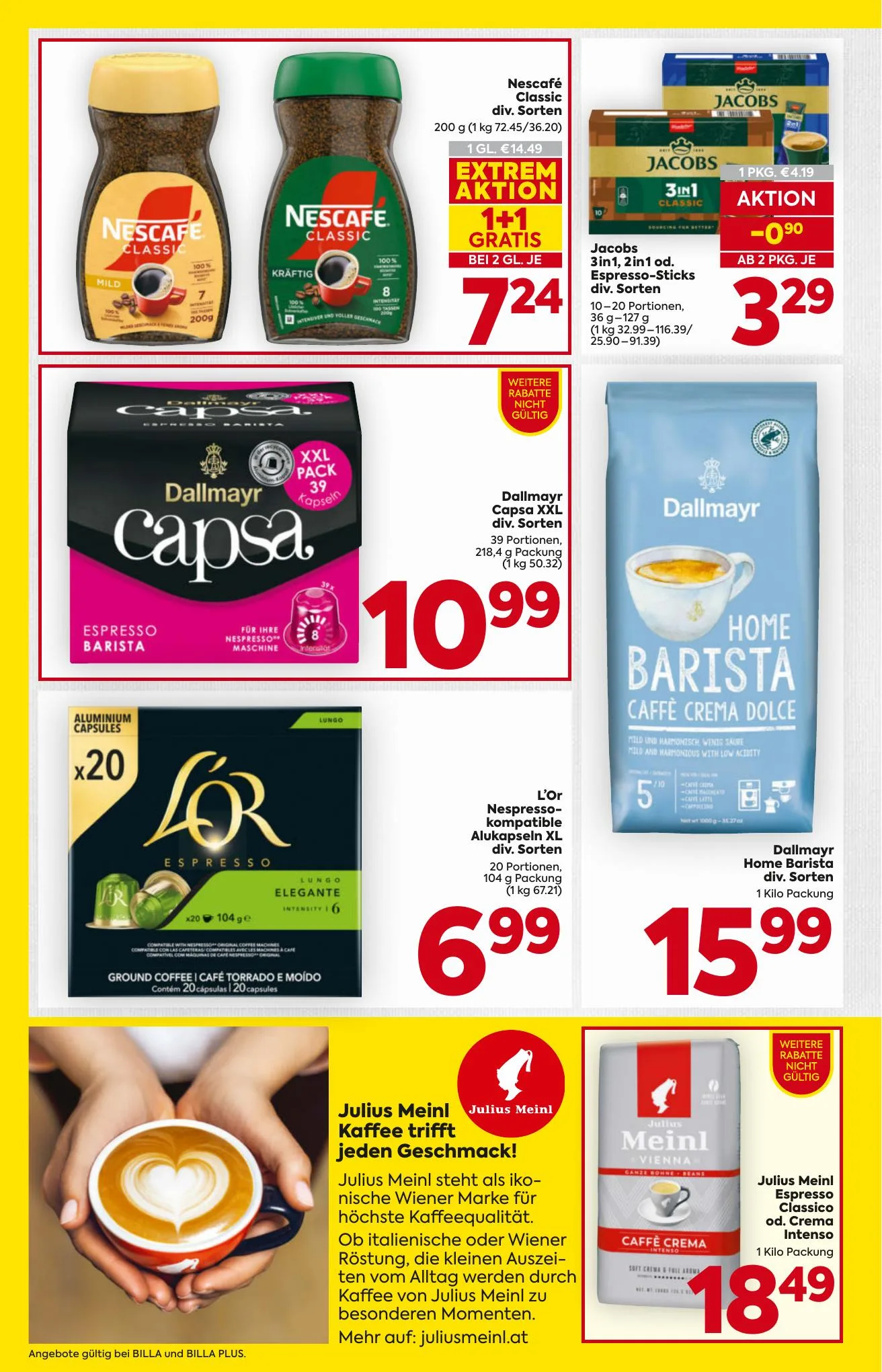 Billa akciós újság Ausztria 09.10–09.16 – 14. oldal