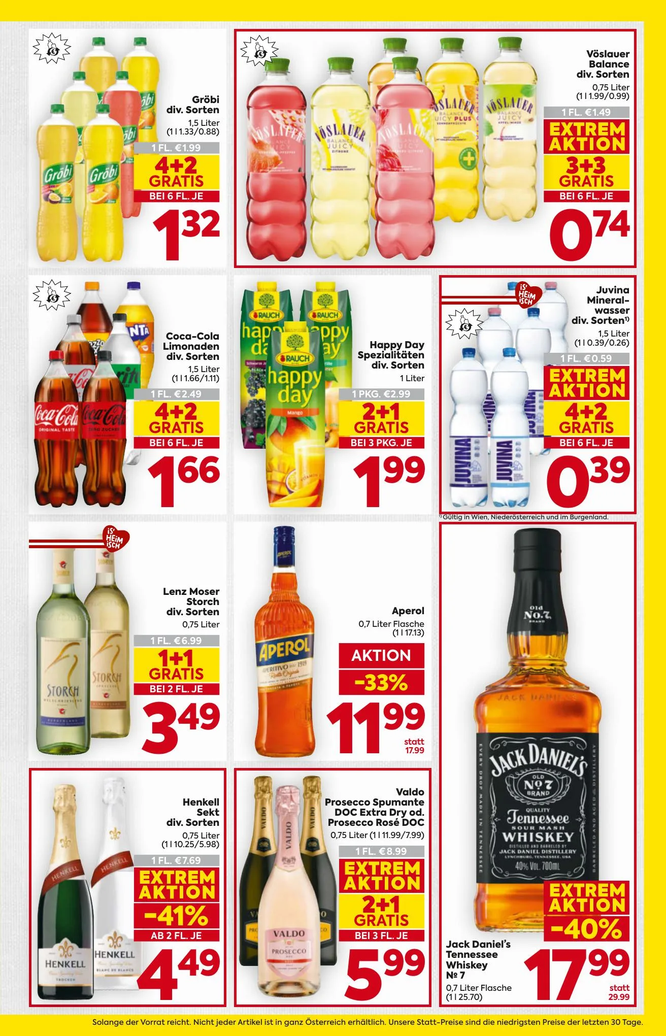 Billa akciós újság Ausztria 09.10–09.16 – 15. oldal