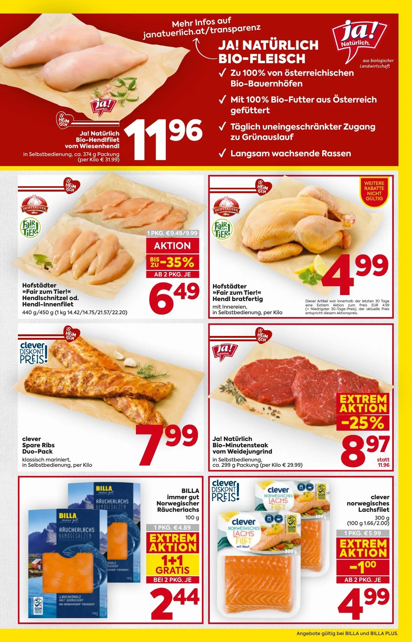 Billa akciós újság Ausztria 09.10–09.16 – 7. oldal