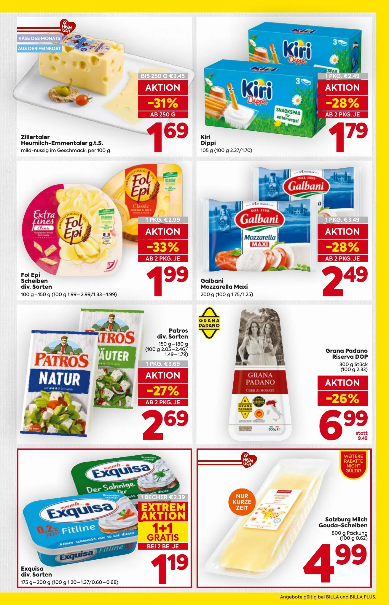 Billa akciós újság Ausztria 09.10–09.16 – 9. oldal