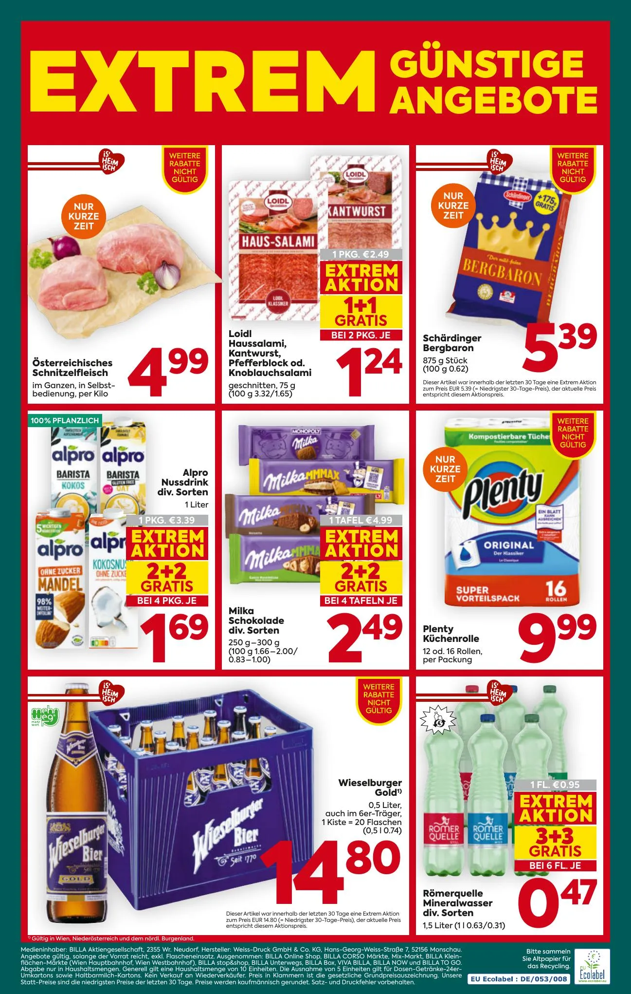 Billa akciós újság Plus Ausztria 05.07–05.12 – 22. oldal