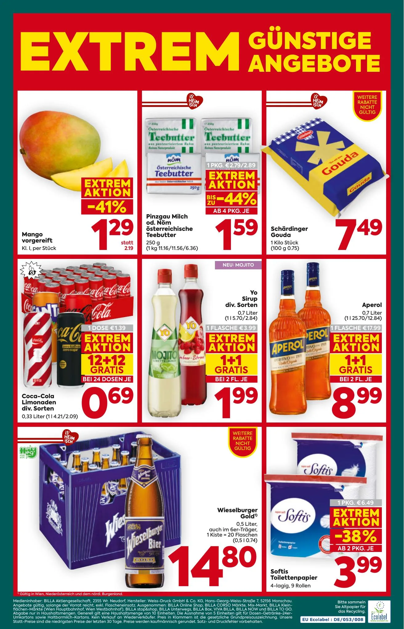 Billa akciós újság Plus Ausztria 05.21–05.27 – 16. oldal