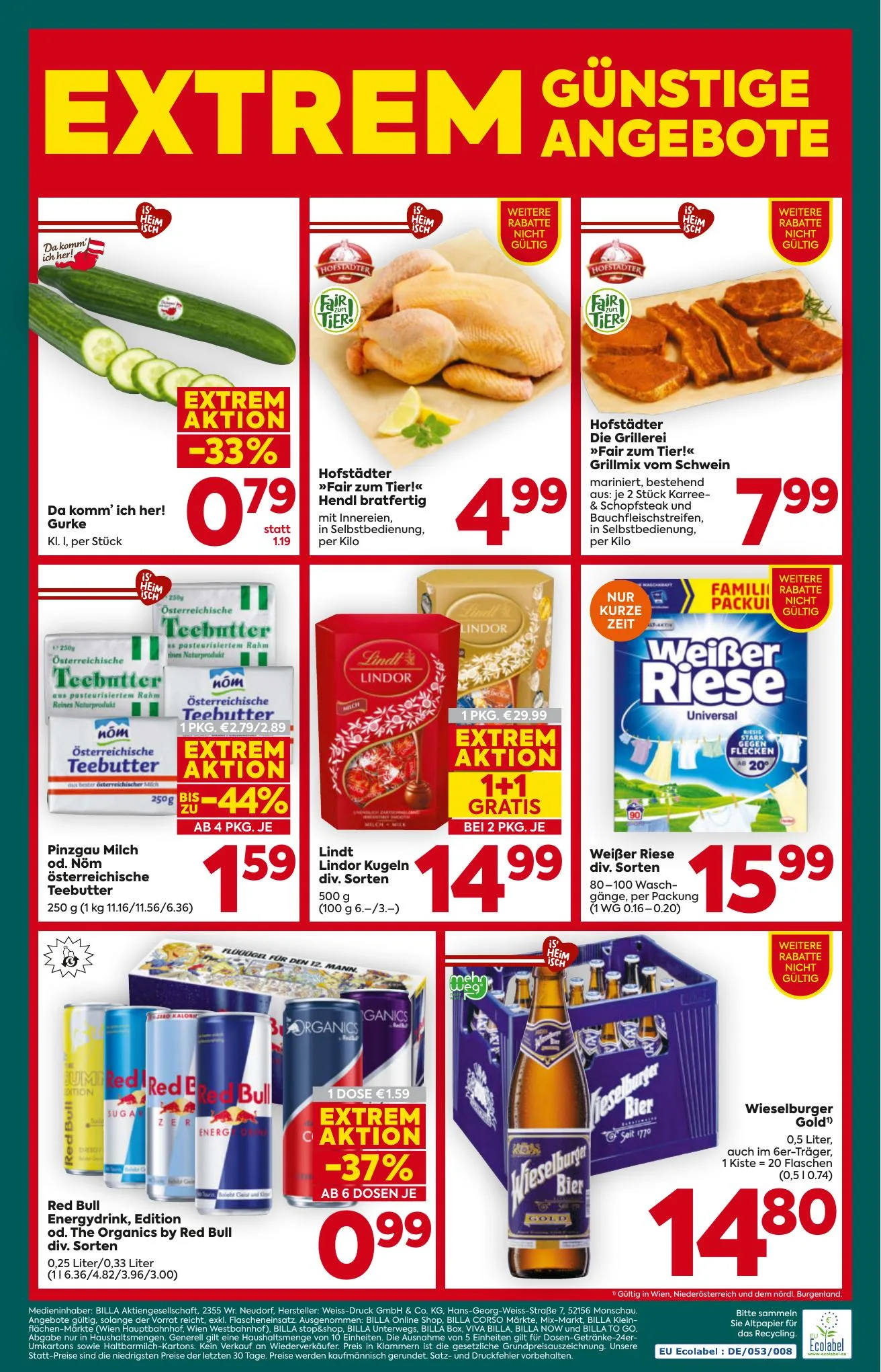 Billa akciós újság Plus Ausztria 05.28–06.02 – 20. oldal