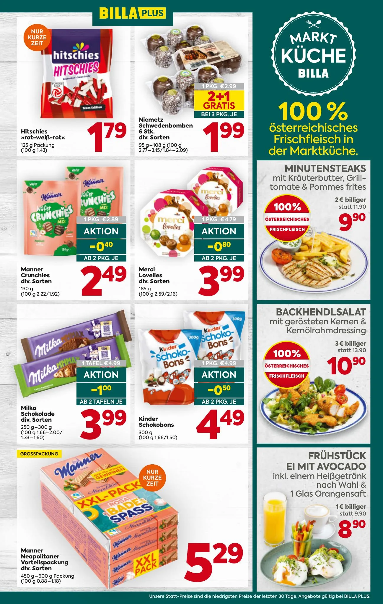 Billa akciós újság Plus Ausztria 06.03–06.10 – 11. oldal