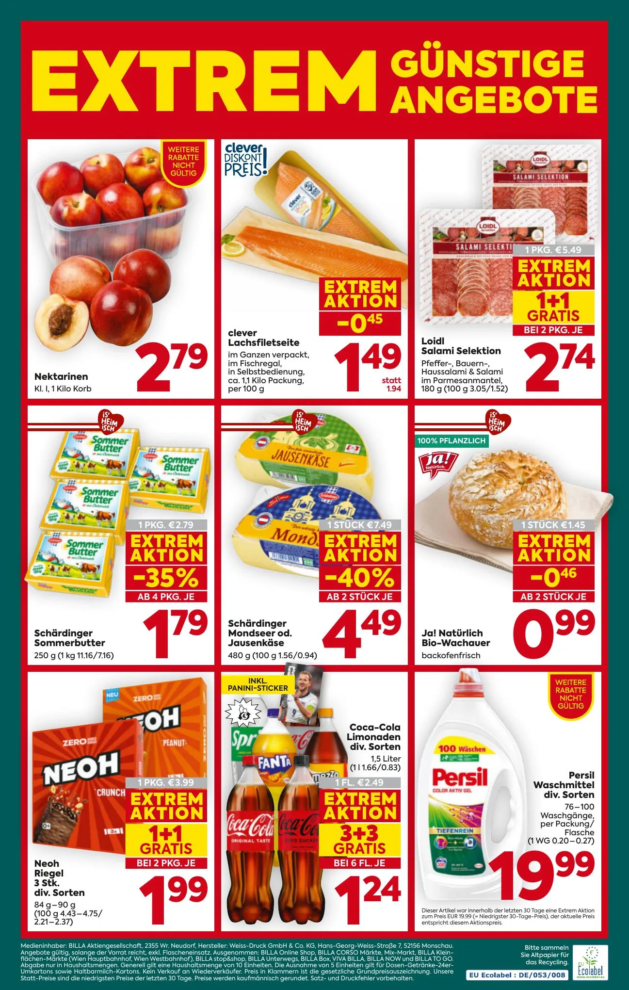 Billa akciós újság Plus Ausztria 06.03–06.10 – 16. oldal