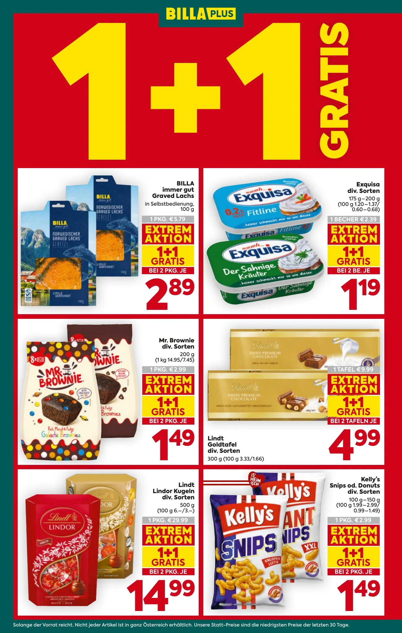 Billa akciós újság Plus Ausztria 06.03–06.10 – 4. oldal