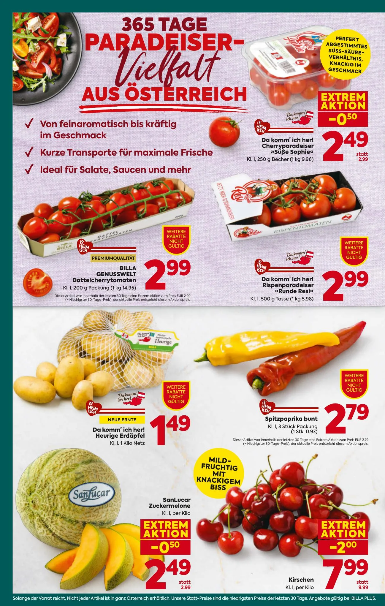 Billa akciós újság Plus Ausztria 06.03–06.10 – 6. oldal