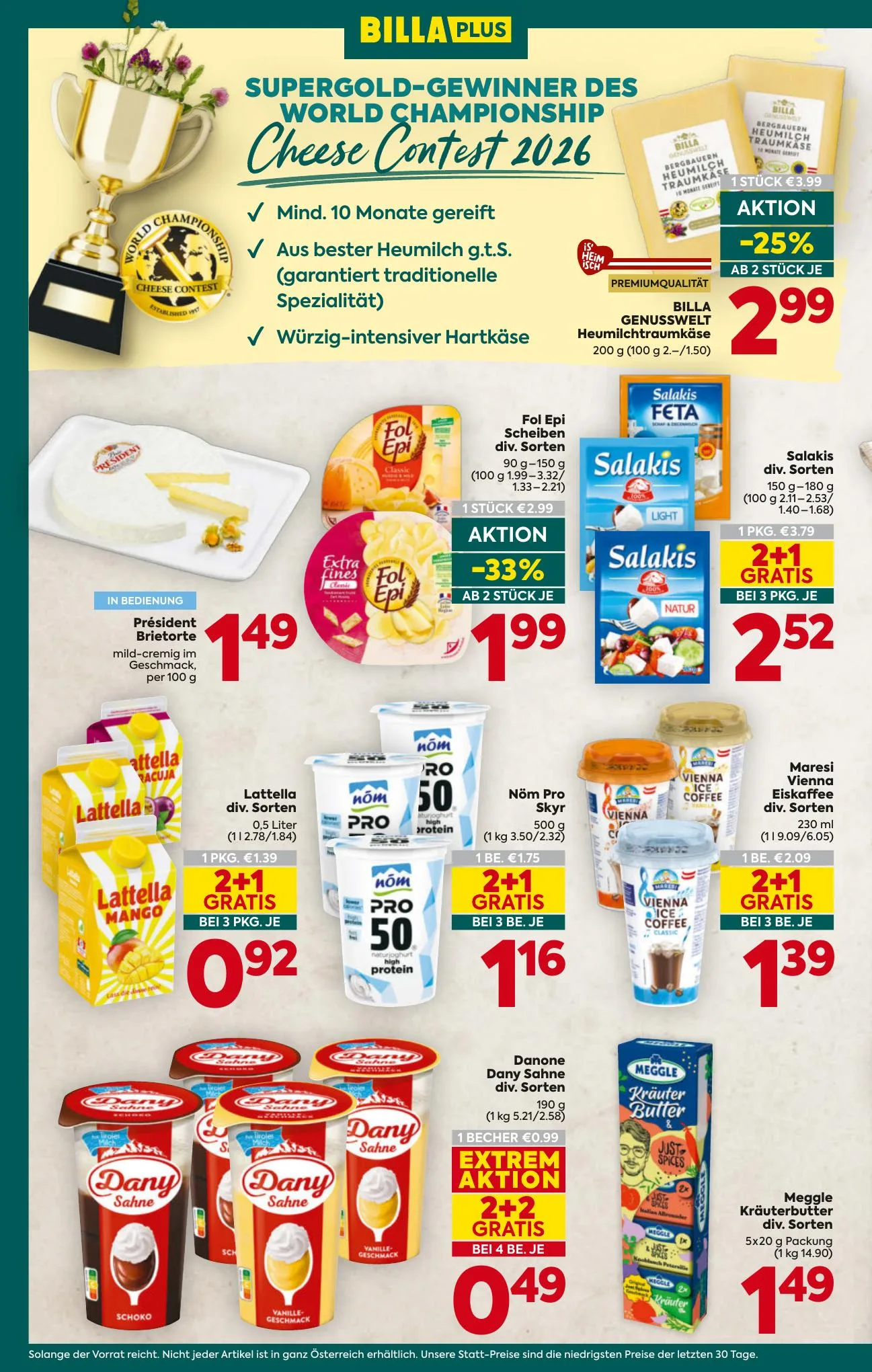 Billa akciós újság Plus Ausztria 06.03–06.10 – 8. oldal