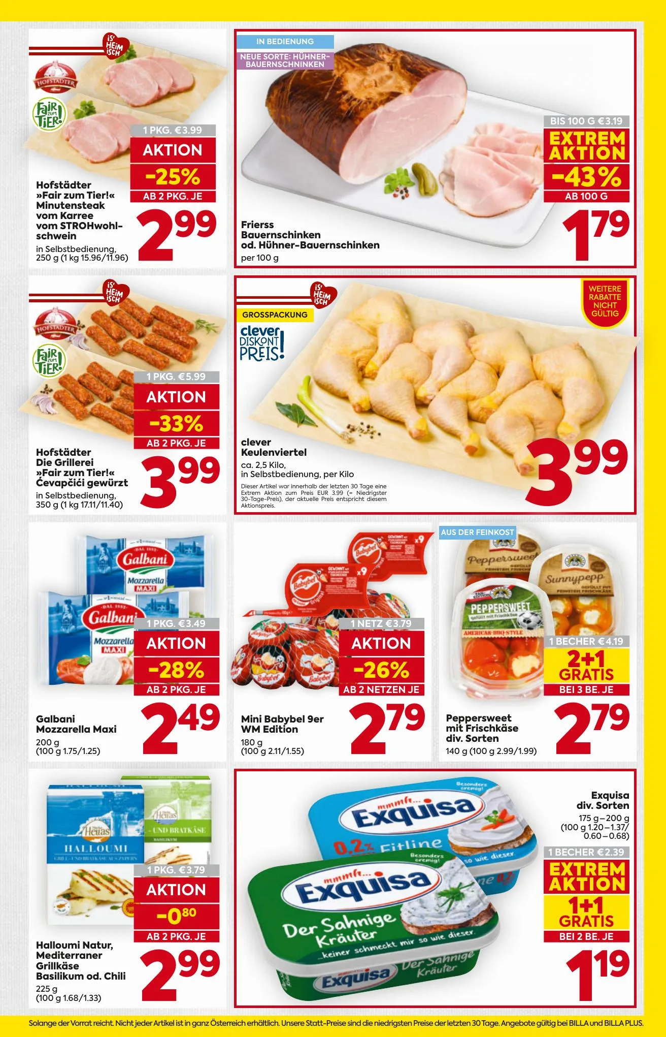 Billa akciós újság Plus Ausztria 06.11–06.17 – 7. oldal