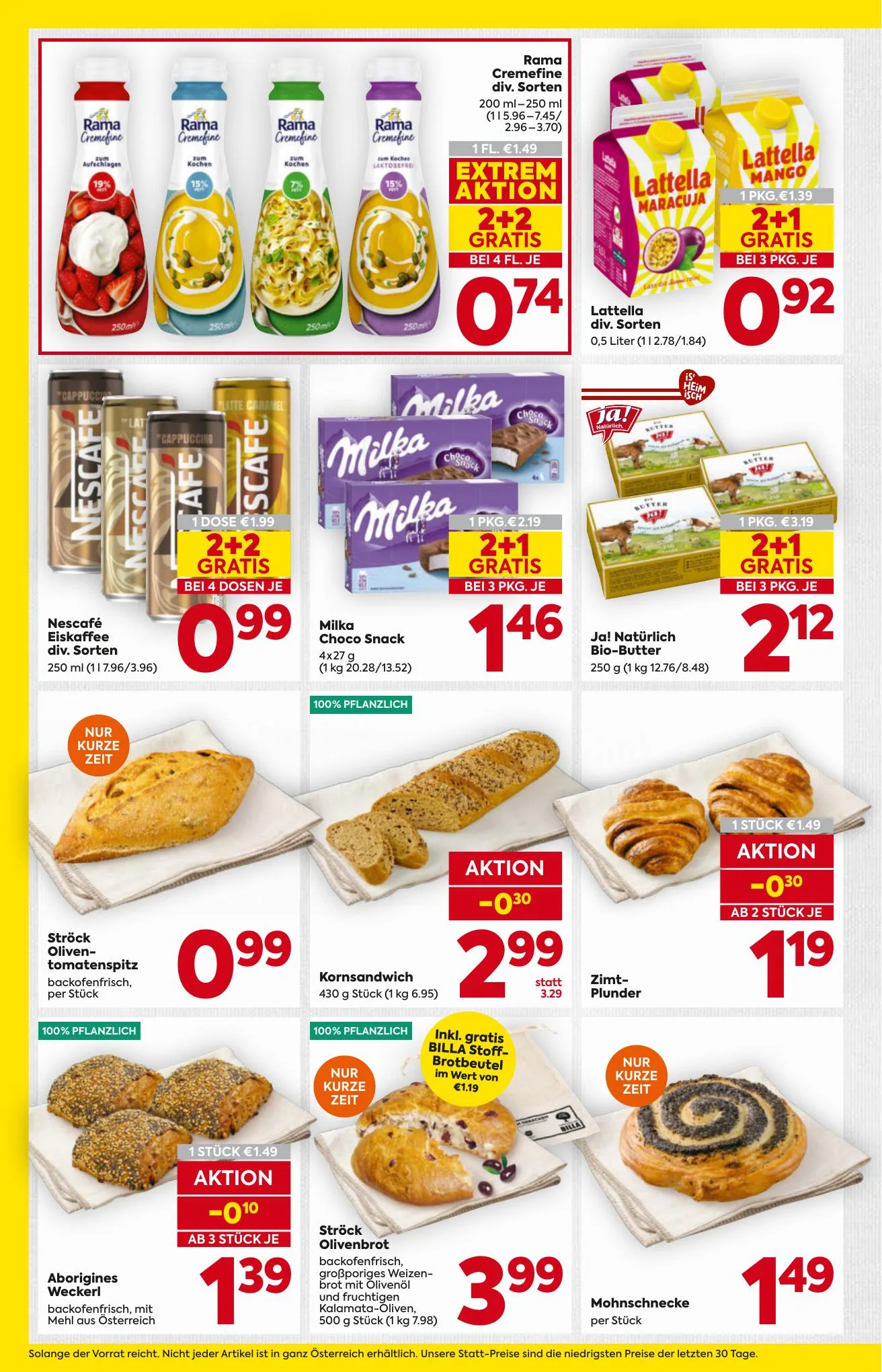 Billa akciós újság Plus Ausztria 06.11–06.17 – 8. oldal