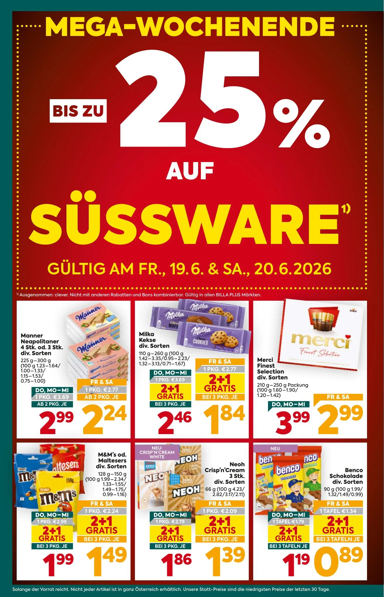 Billa akciós újság Plus Ausztria 06.18–06.24 – 2. oldal