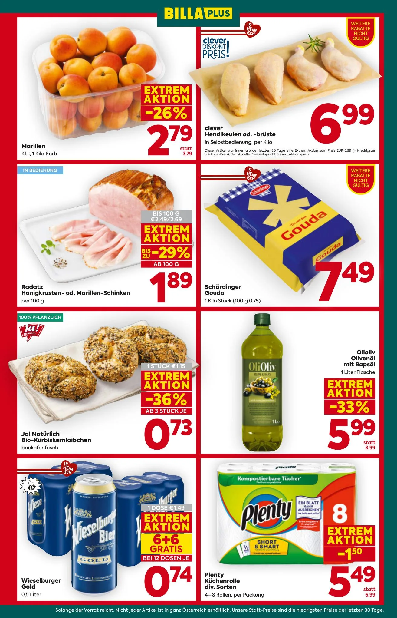 Billa akciós újság Plus Ausztria 06.18–06.24 – 7. oldal