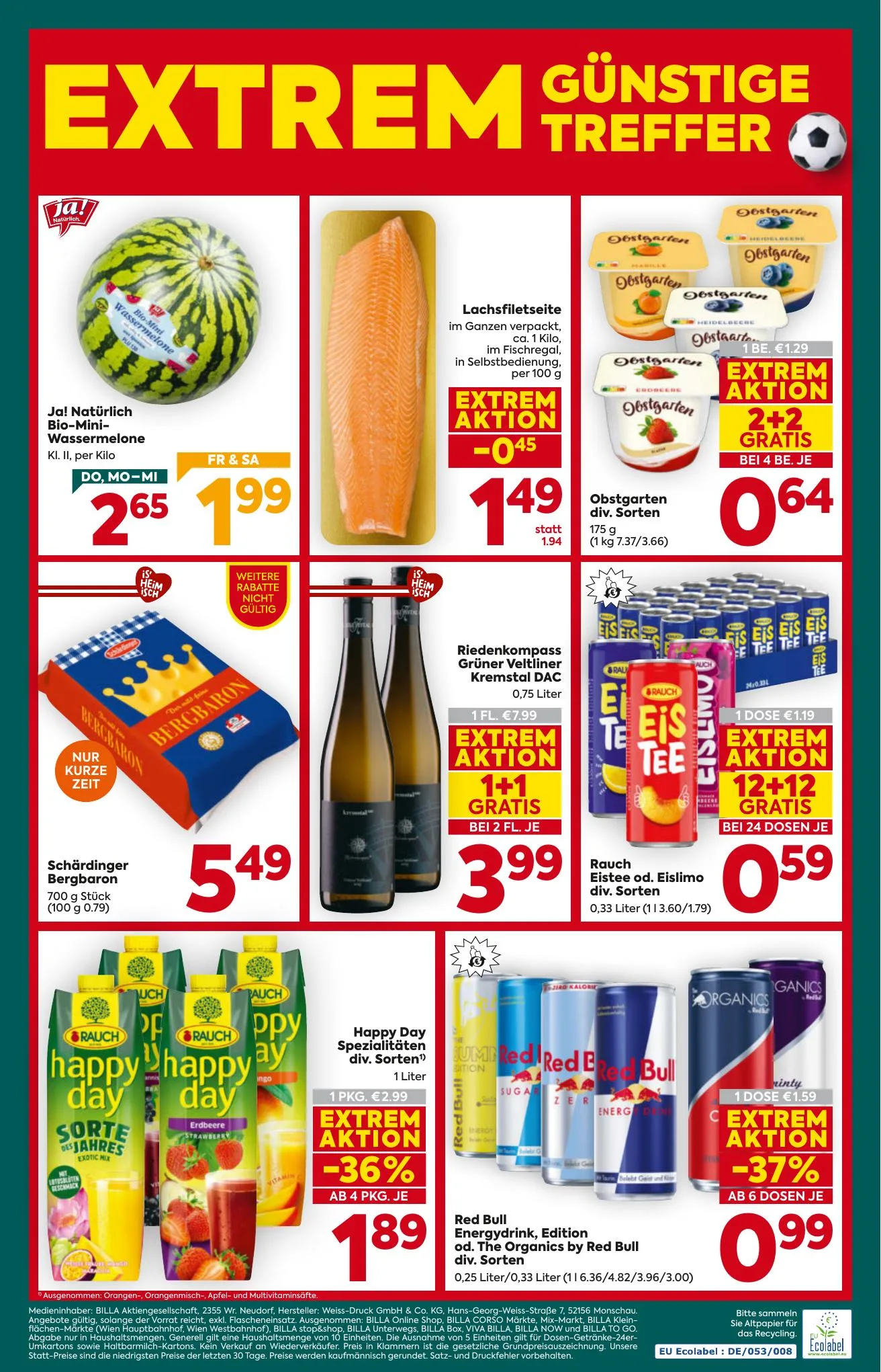 Billa akciós újság Plus Ausztria 07.09–07.15 – 16. oldal