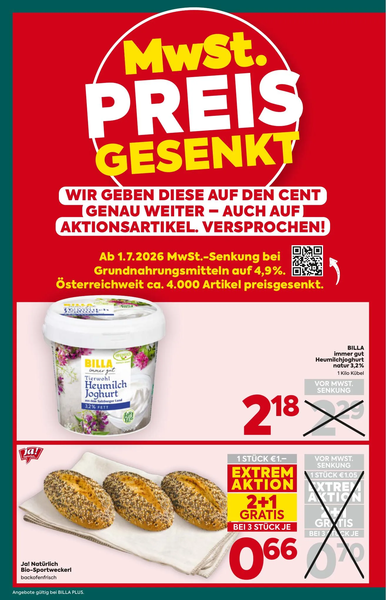 Billa akciós újság Plus Ausztria 07.09–07.15 – 8. oldal